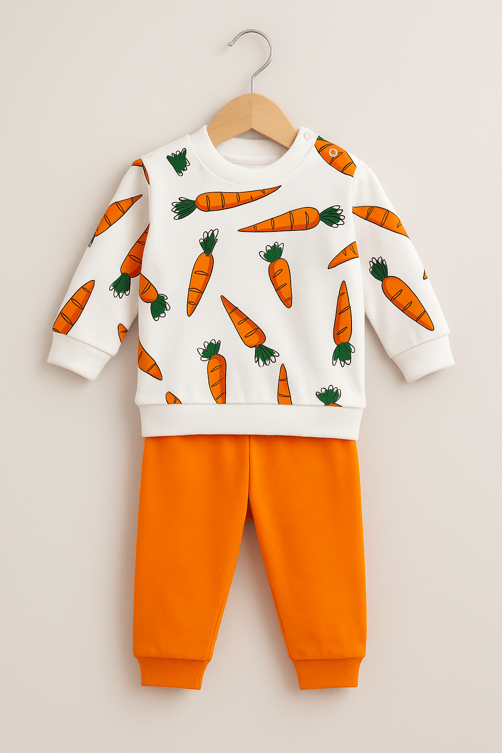 %100 Pamuk 2’li Bebek Takım