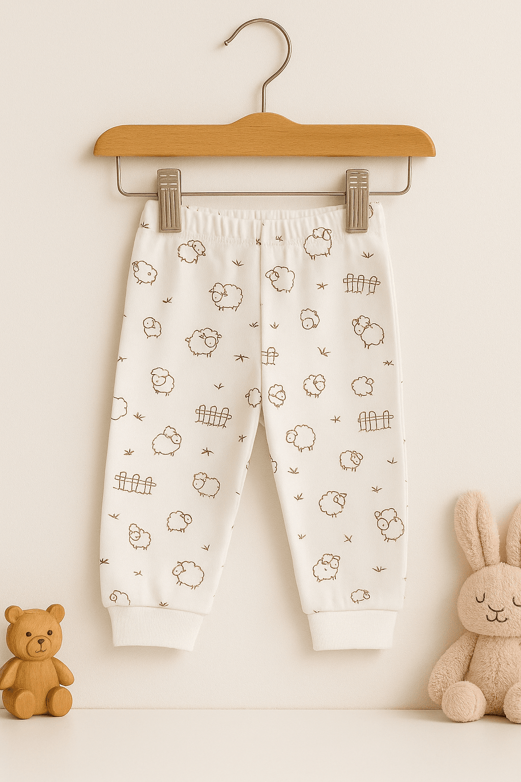  Pijama Takımı  2’li Mevsimlik Unisex - Pamuk