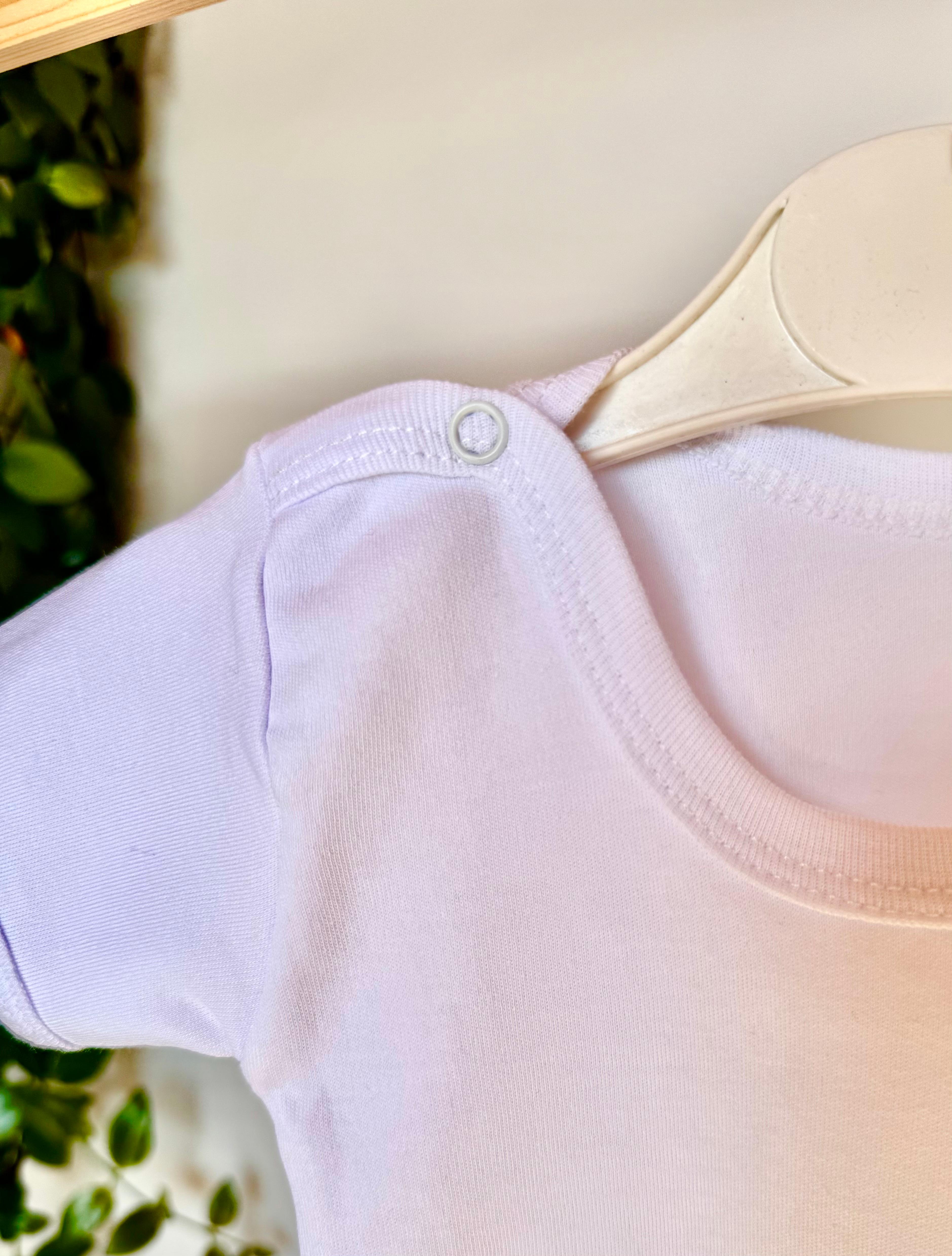 %100 Pamuk 5’li Kısa Kollu Unisex Bebek Body Seti – Yazlık, Çıtçıtlı, Beyaz, Günlük İç Giyim