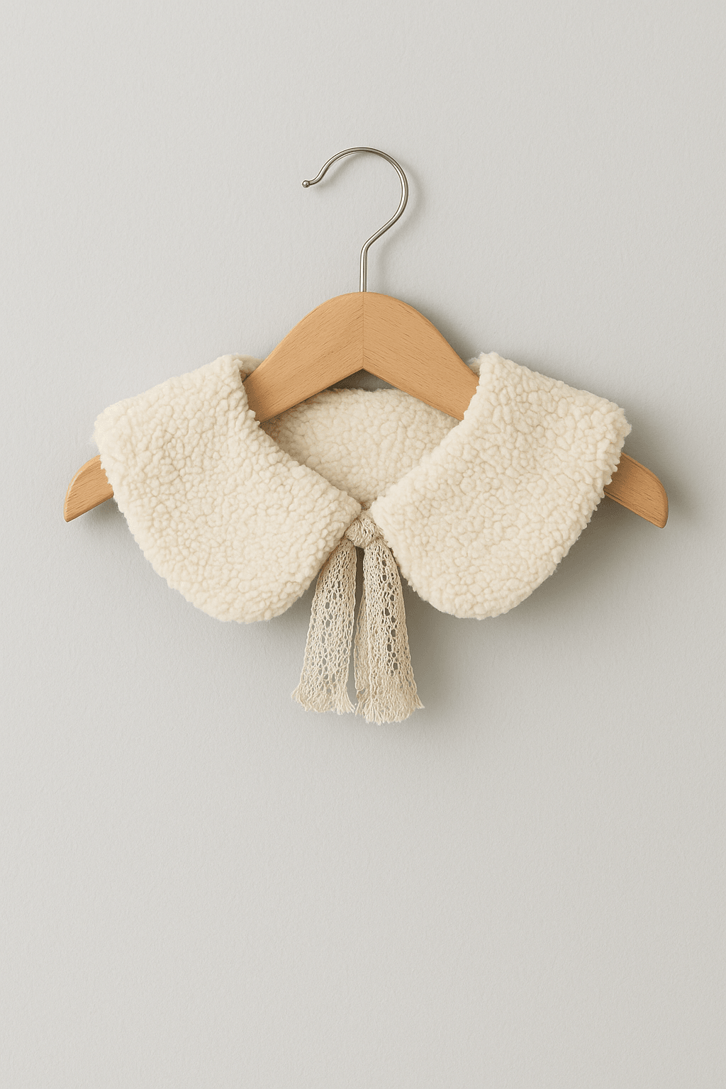 Kız Bebek Elbisesi – Çıkarılabilir Kürklü Yaka