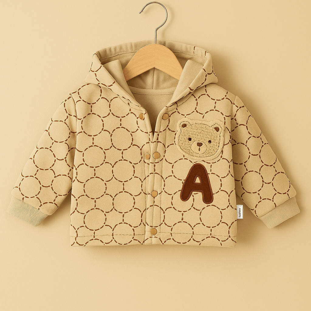 Erkek Bebek 3’lü Takım Kapüşonlü