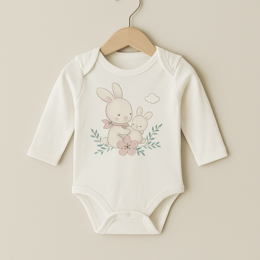 %100 Pamuk Kız Bebek 3’lü Takım