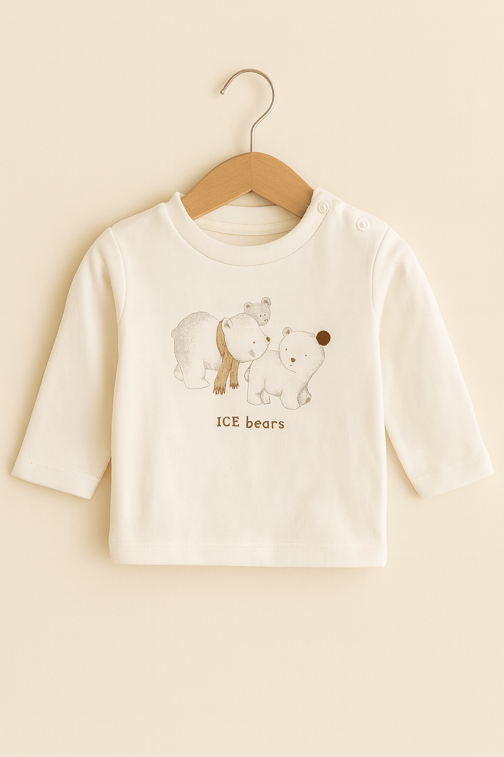 %100 Pamuk 3’lü Kışlık Bebek Yelek Takımı