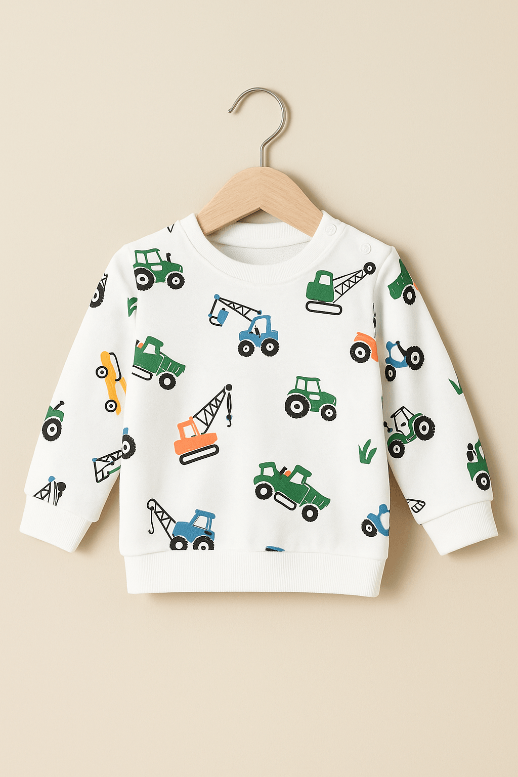 %100 Pamuk Erkek Bebek 2’li Takım