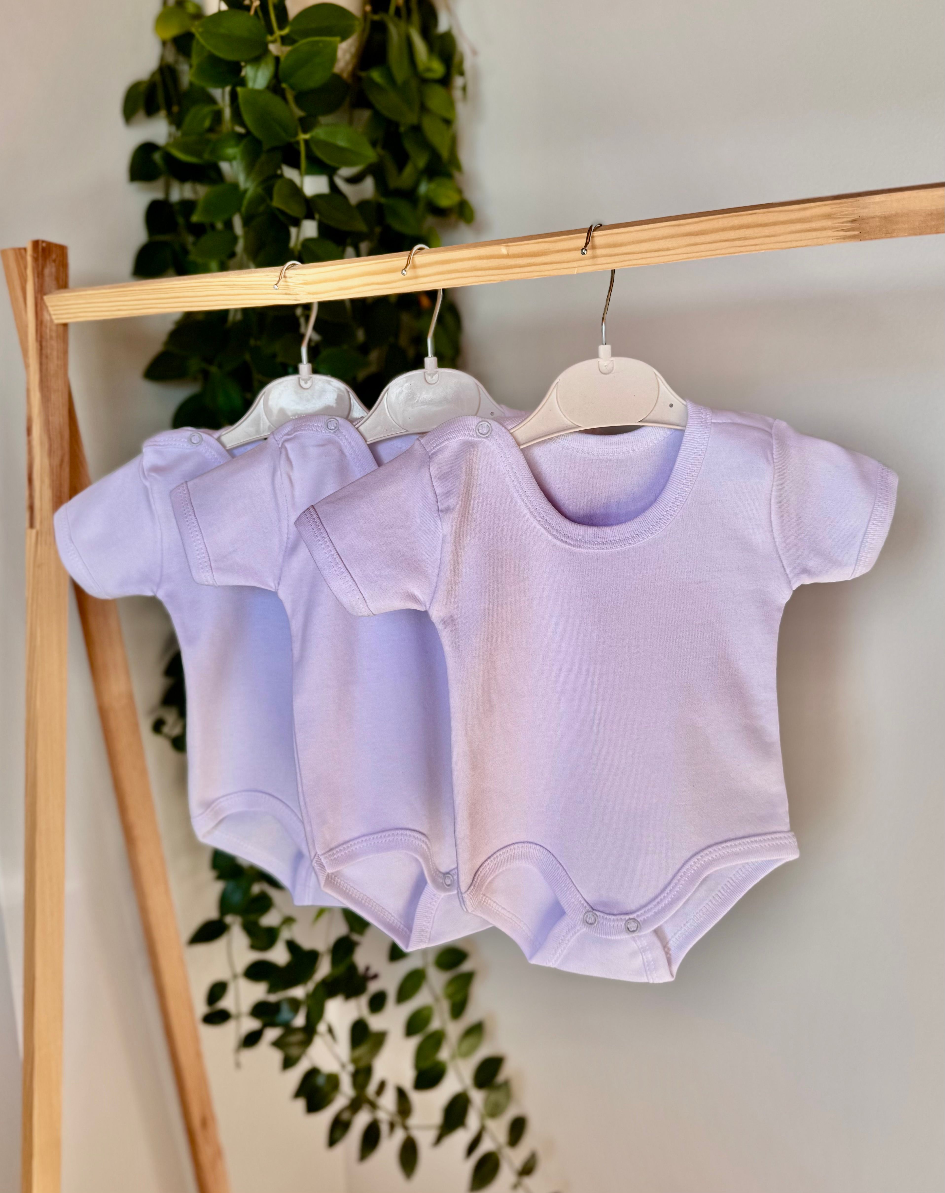 %100 Pamuk 3’lü Kısa Kollu Unisex Bebek Body Seti – Çıtçıtlı, Yazlık, Beyaz / Mavi / Pembe - Beyaz