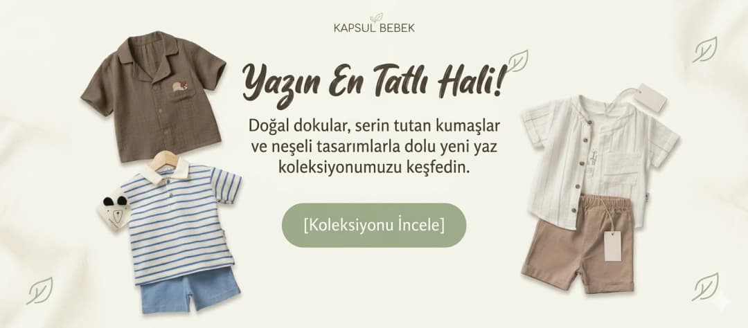 Kapsül Bebek 2026 Yeni Sezon