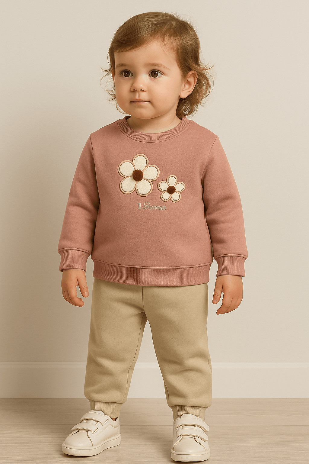 %100 Pamuk 2’li Kız Bebek Takımı