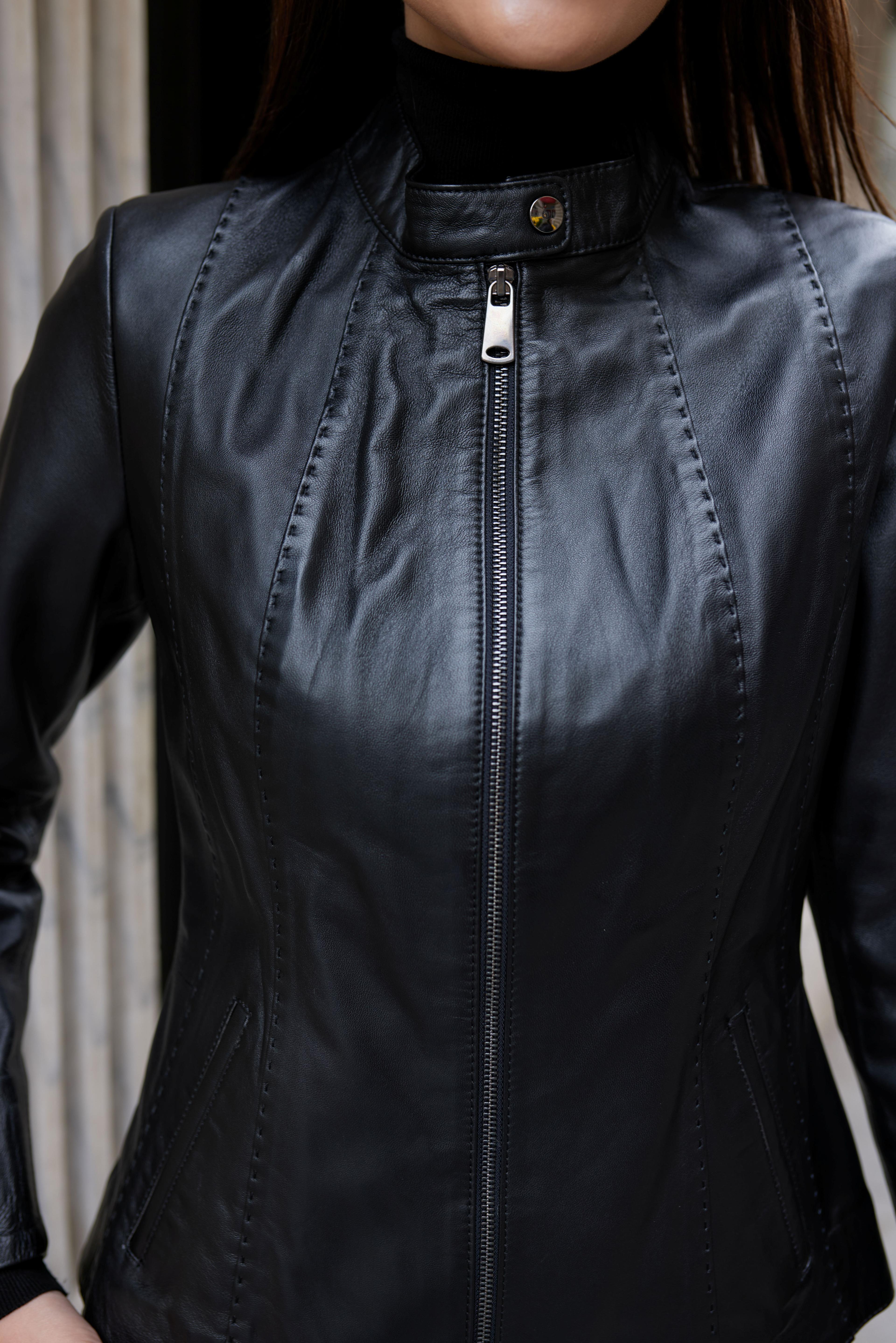 Hakiki Deri Ceket - Biker Deri Ceket