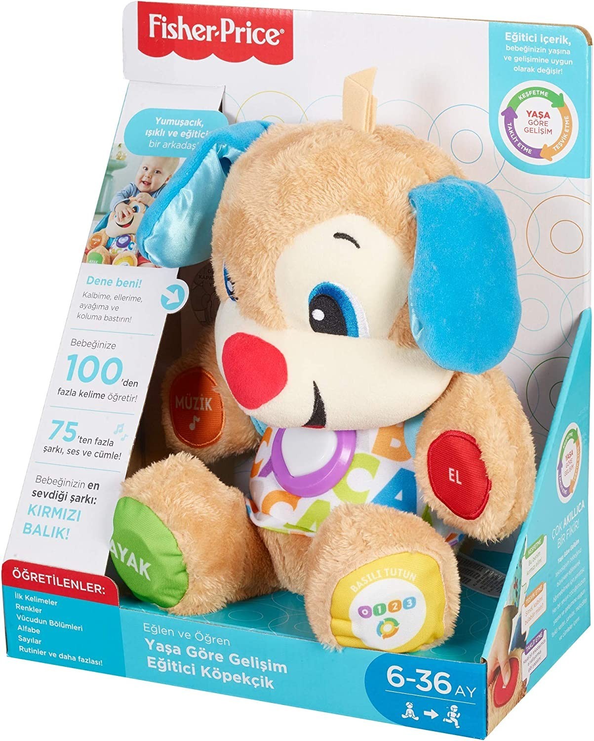 Fisher Price Eğitci Köpekçik (Türkçe) 