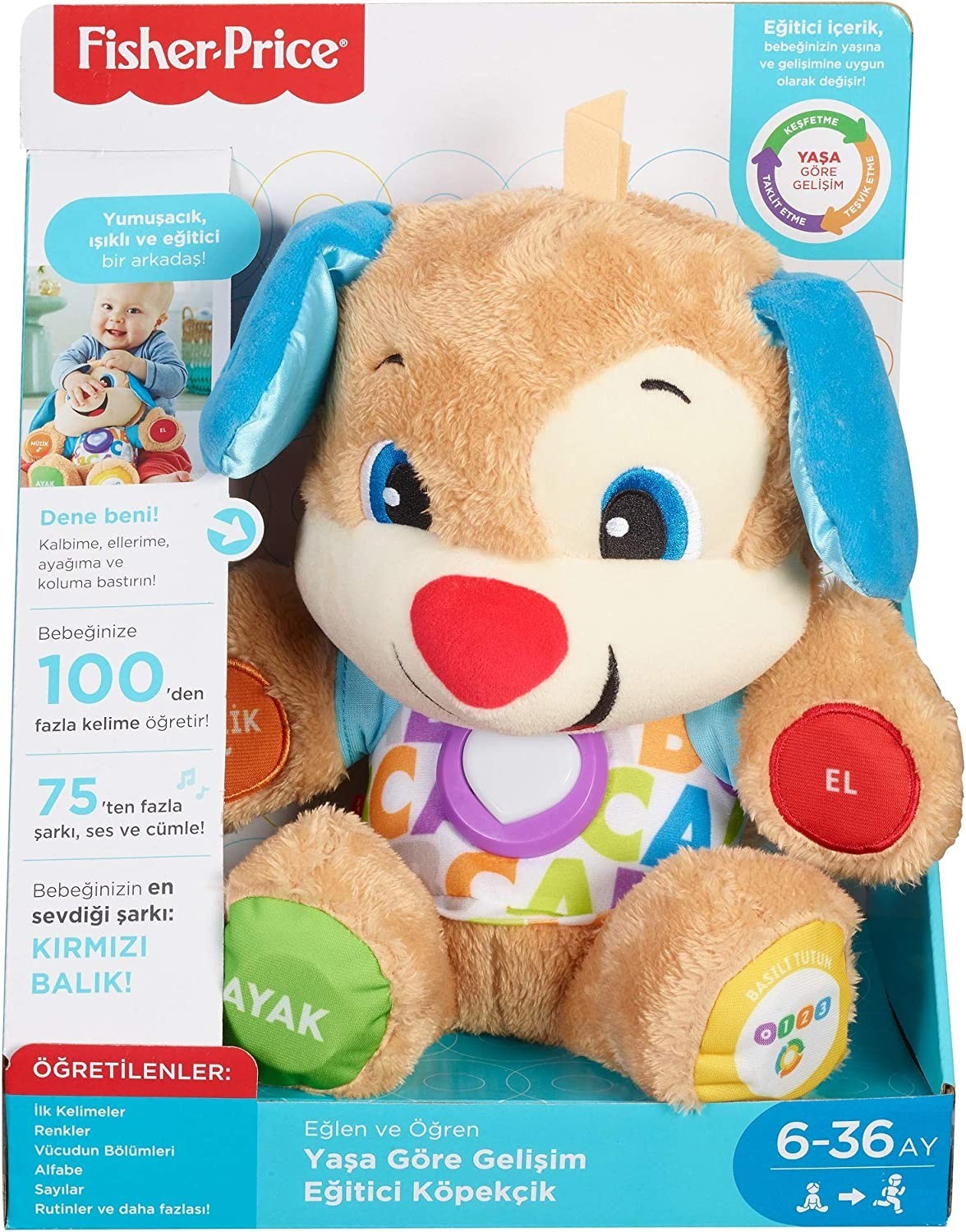 Fisher Price Eğitci Köpekçik (Türkçe) 