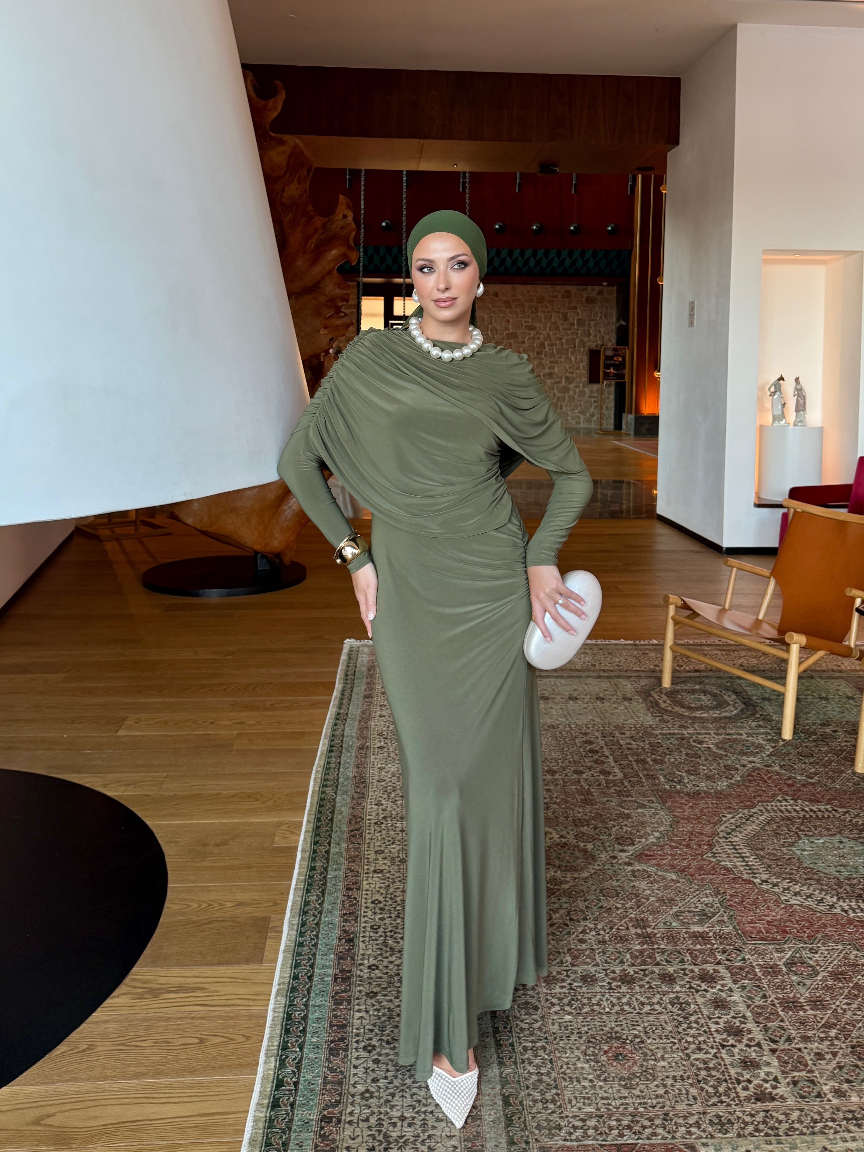 Ruby Elbise - Yeşil