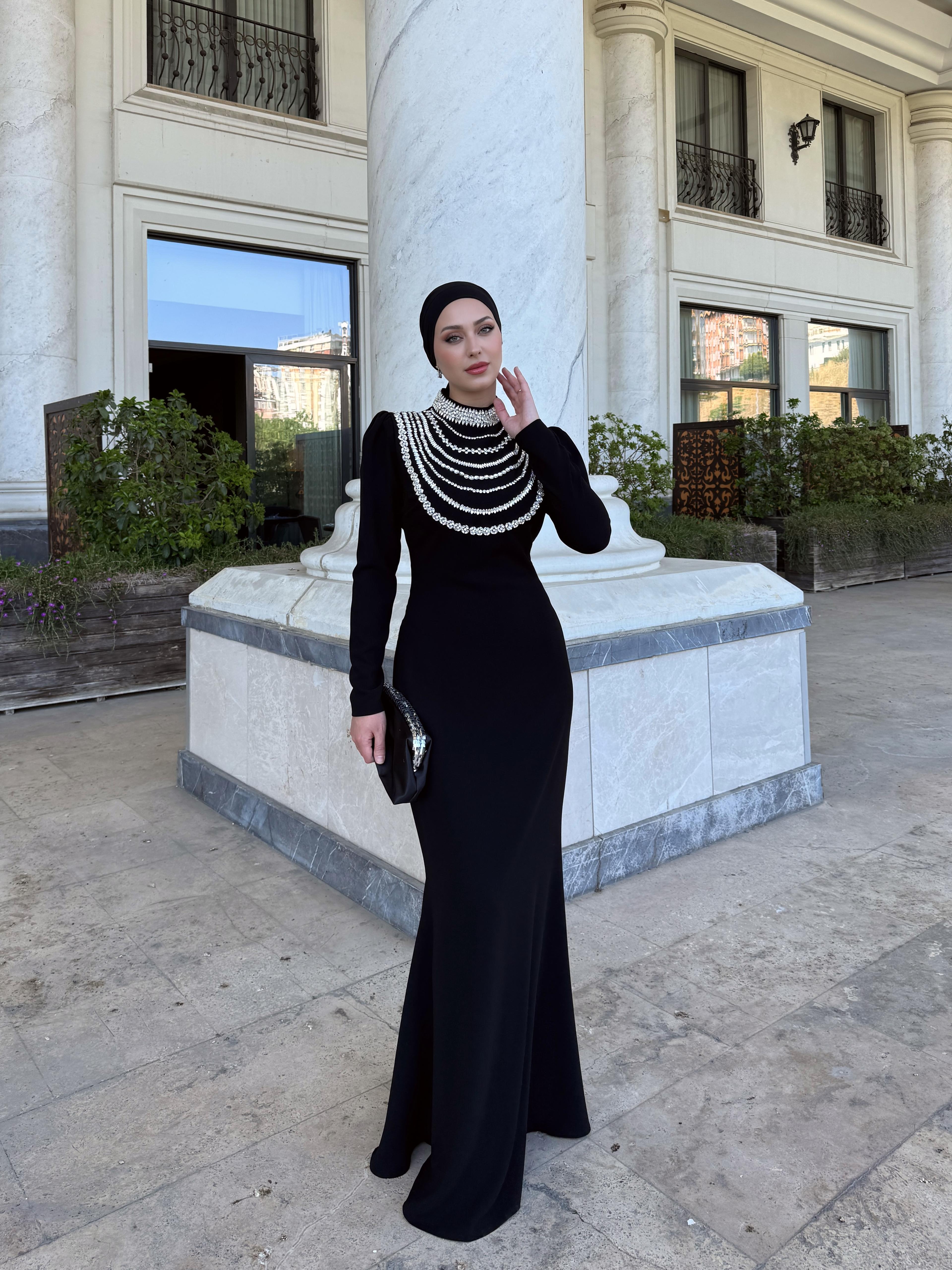 Liora Abiye Elbise - Siyah