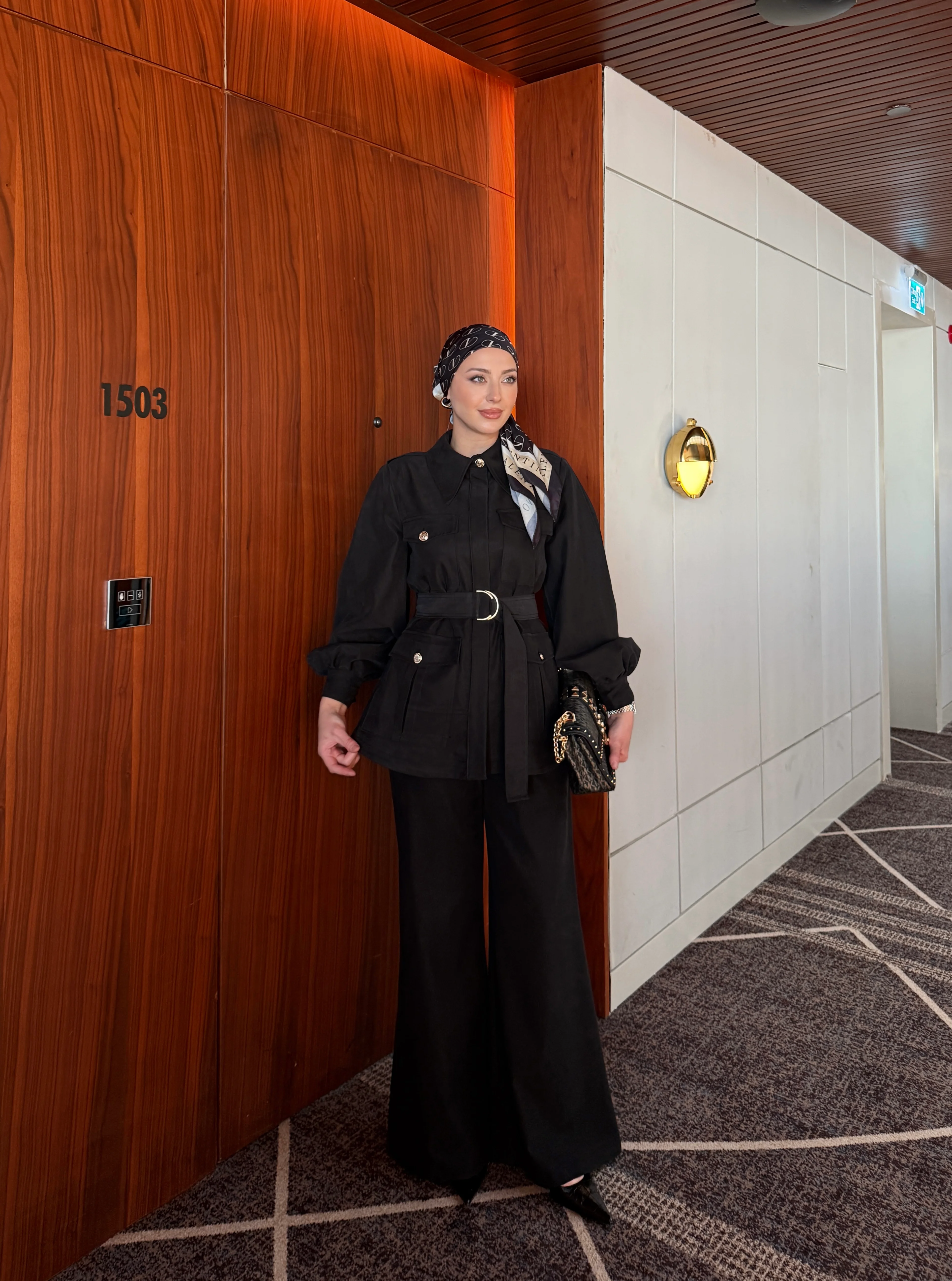 Helin İkili Takım - Siyah