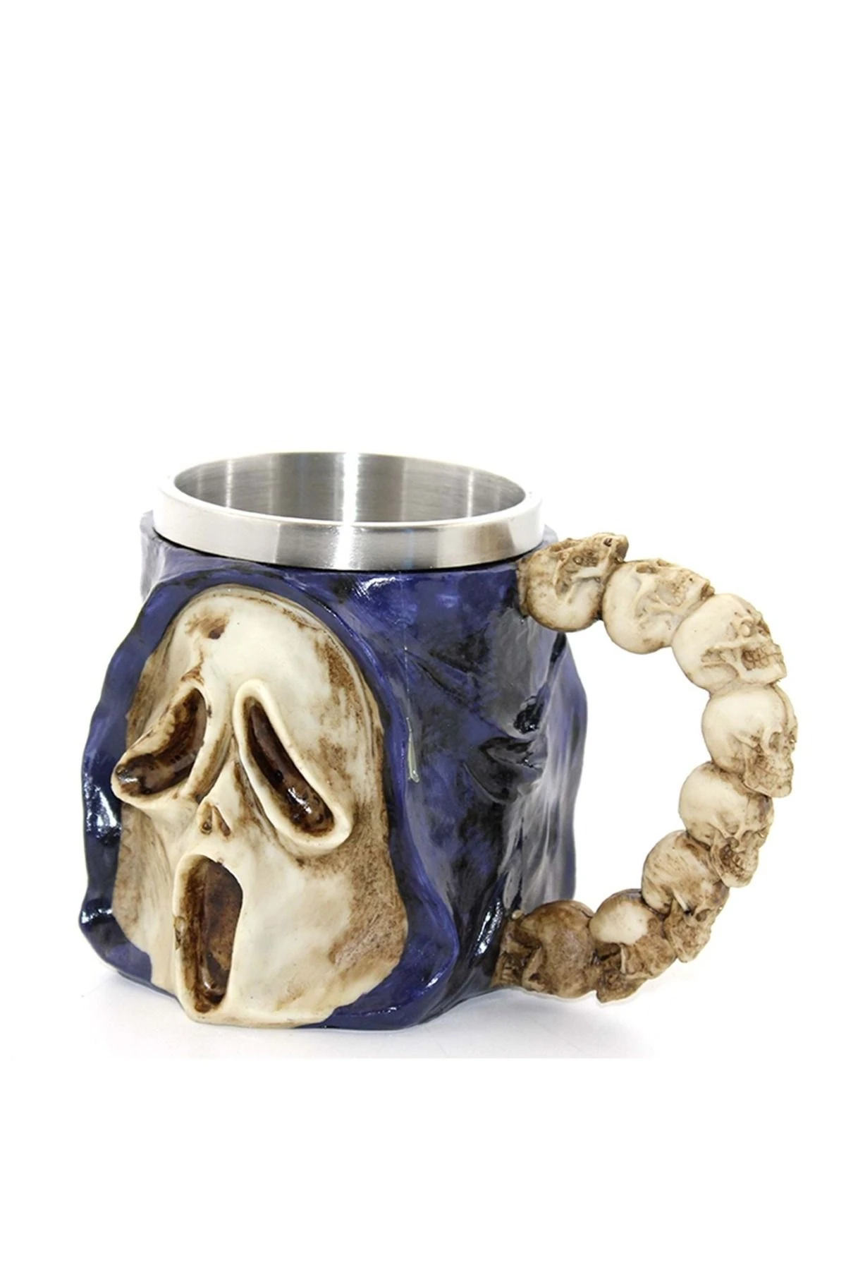 Gotik Tasarımlı Paslanmaz Çelik Kupa Bardak