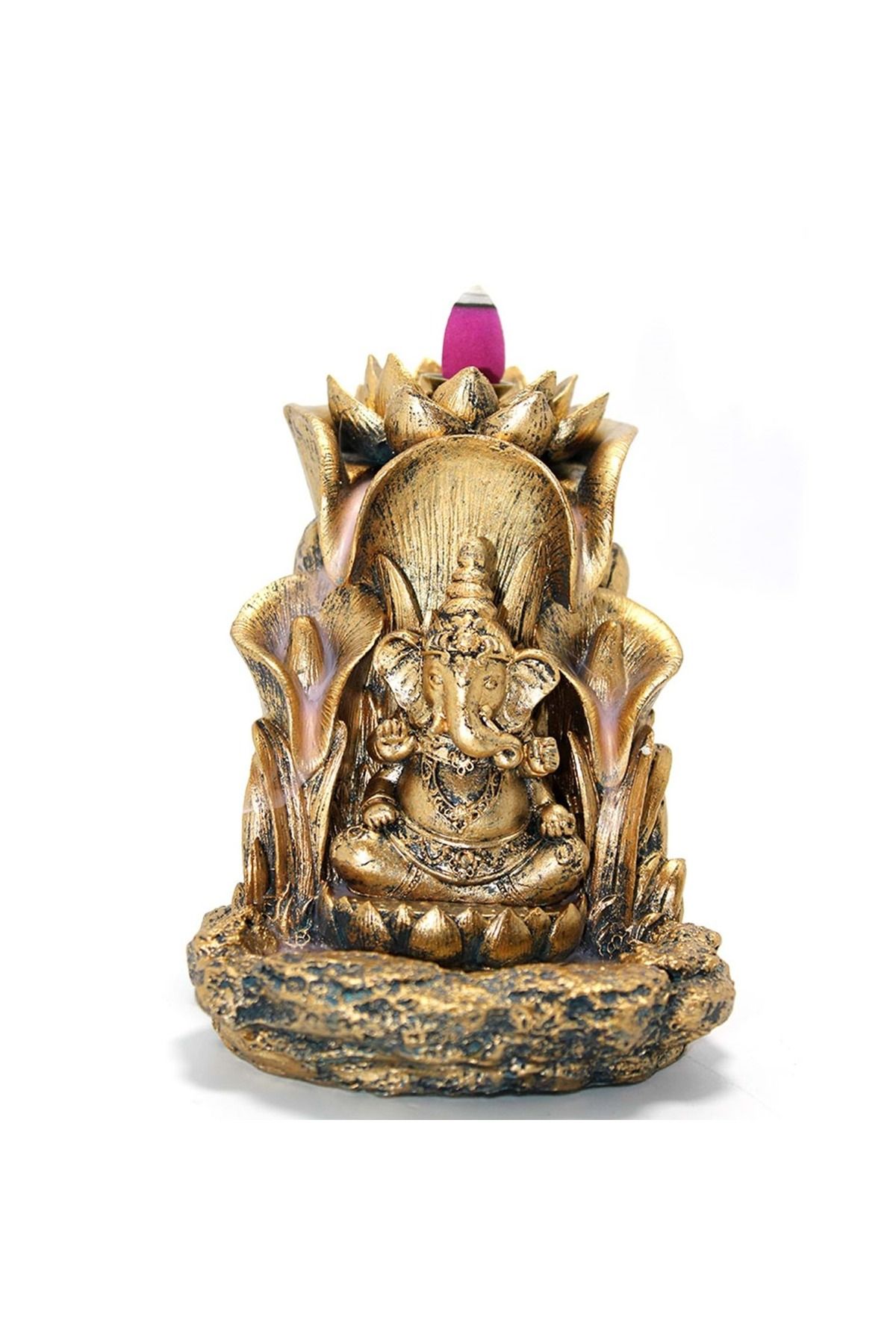 Ganeşa Figürlü Geri Akış Tütsülük