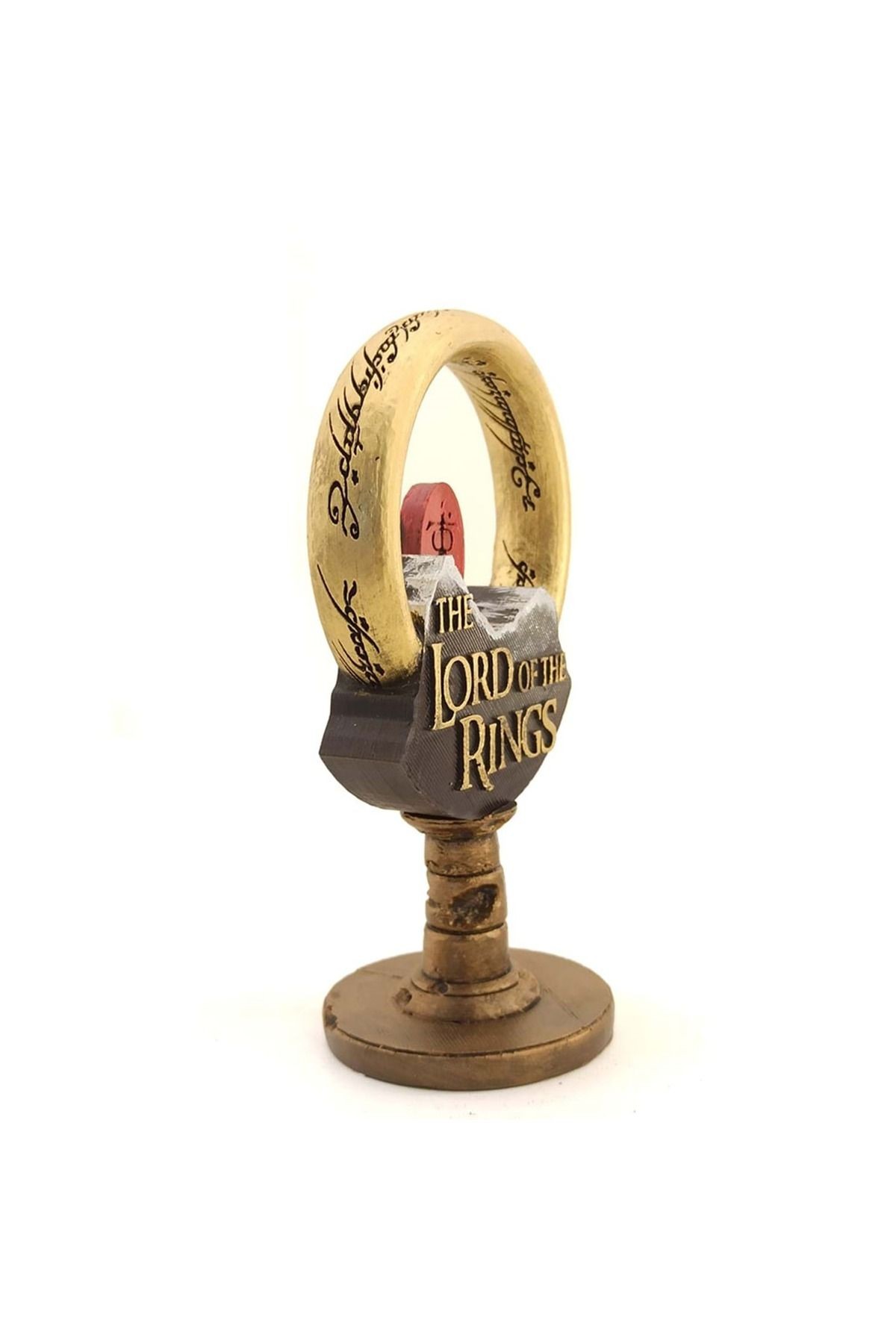 Yüzüklerin Efendisi Tek Yüzük Biblo – 16 cm