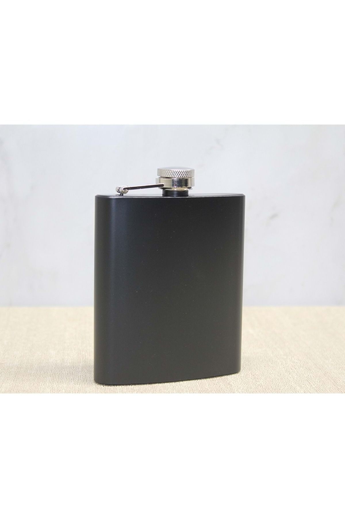 Mat Siyah 7 Oz Matara