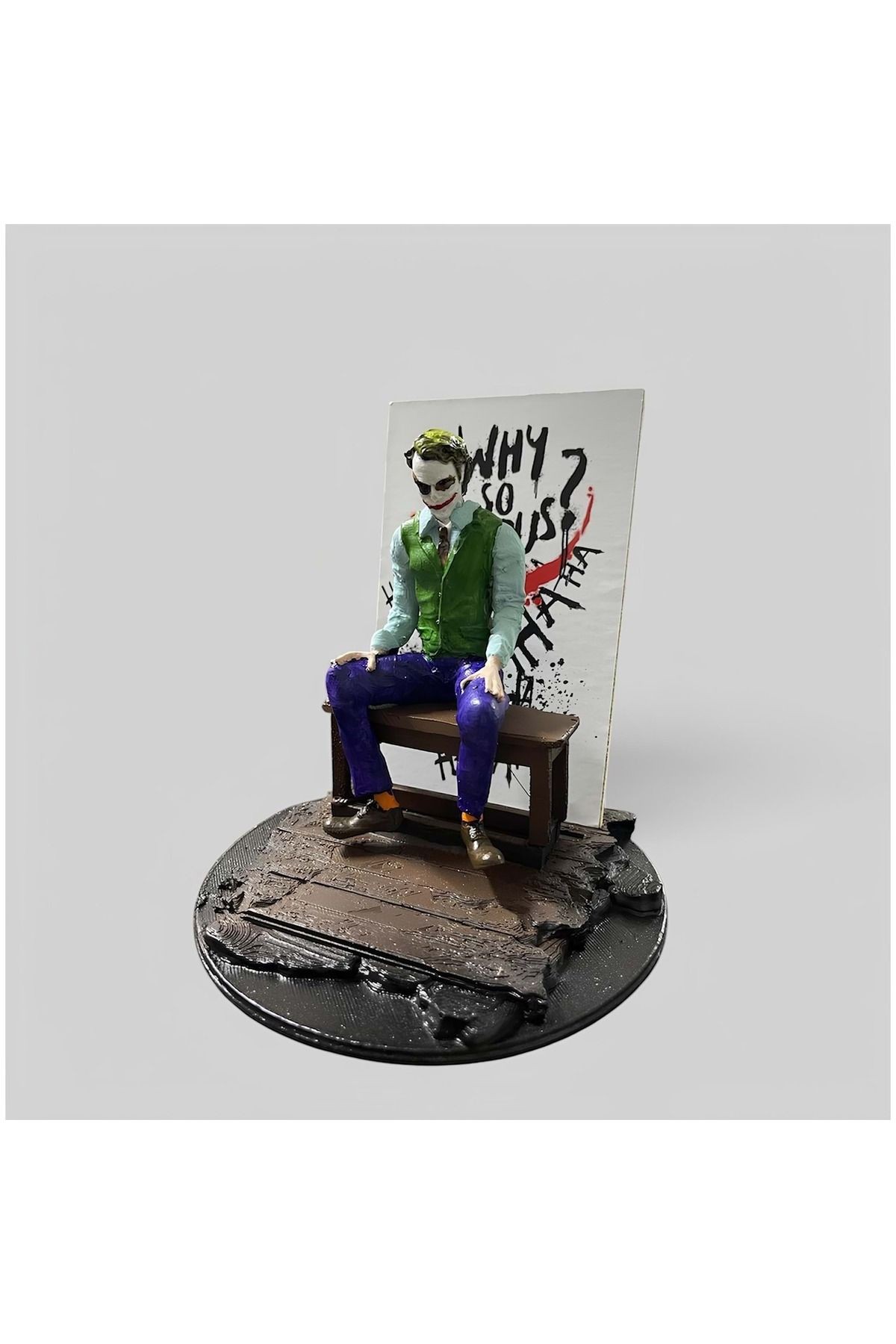 Joker Oturan Figür Biblo POLYESTER