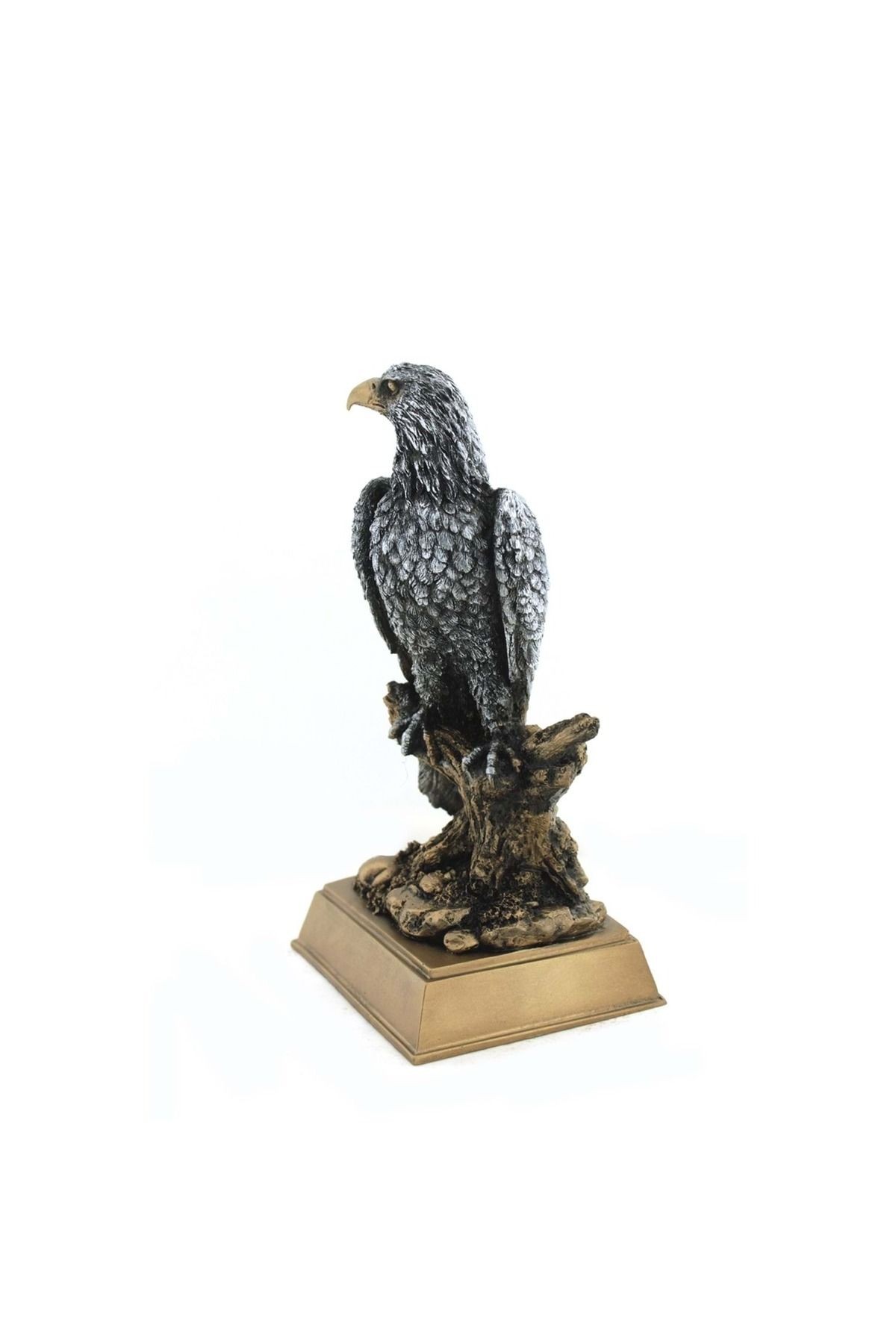 Dal Üzerinde Kartal Figür – 25 cm (Y) × 13 cm (G)