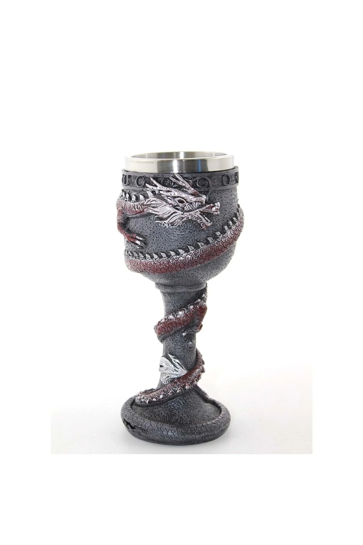Dragon Temalı Paslanmaz Çelik Kadeh