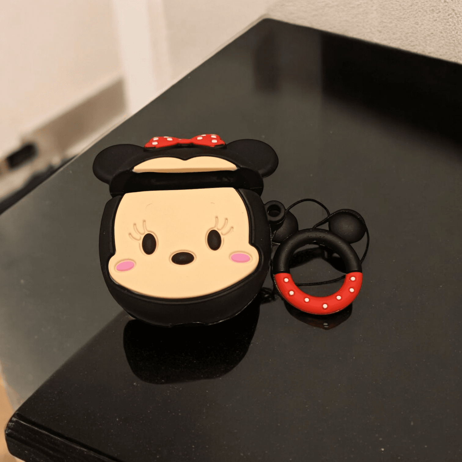 Airpods Minnie Mouse Desenli Kılıf 1-2.Nesil