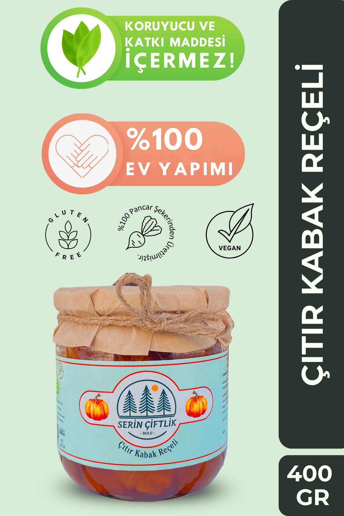 Çıtır Kabak Reçeli (400 gr)
