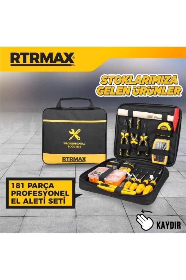 181 PARÇA EL ALETİ SETİ RTRMAX
