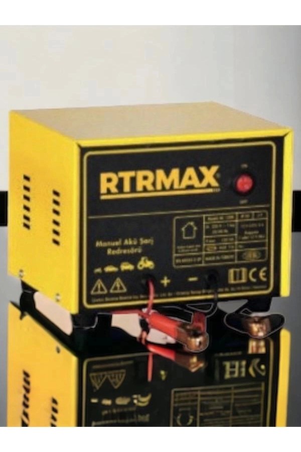 AKÜ ŞARJ CİHAZI 8A, 12V. 20-105 Ah RTRMAX