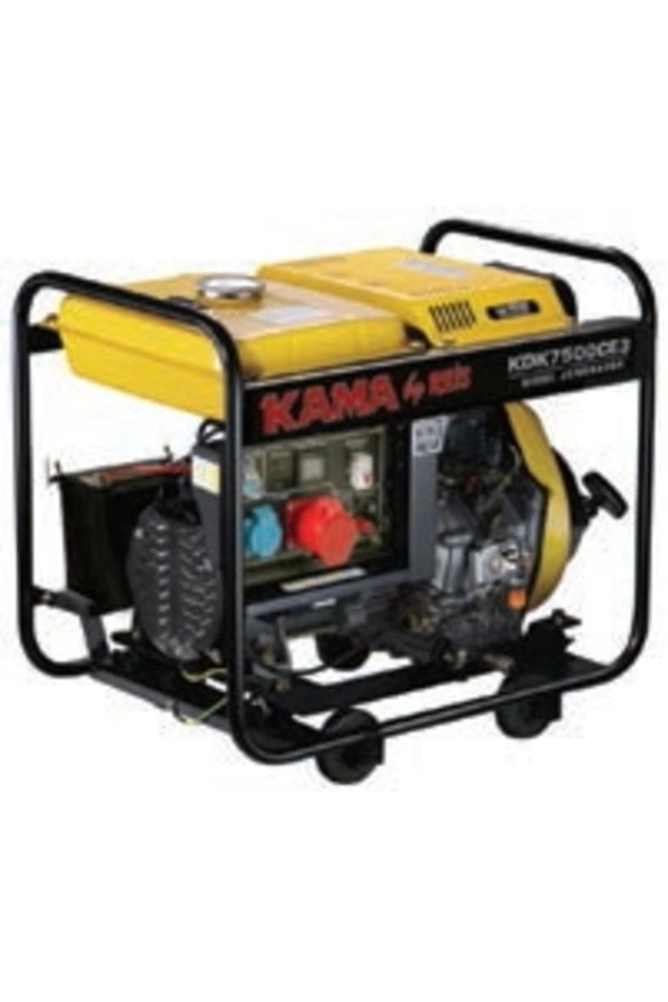 KDK7500CE3 5,5Kw Dizel Trifaze Jeneratör