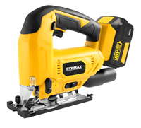 AKÜLÜ DEKUPAJ TESTERE 2x4 Ah AKÜ HIZLI ŞARJ RTRMAX X-LION
