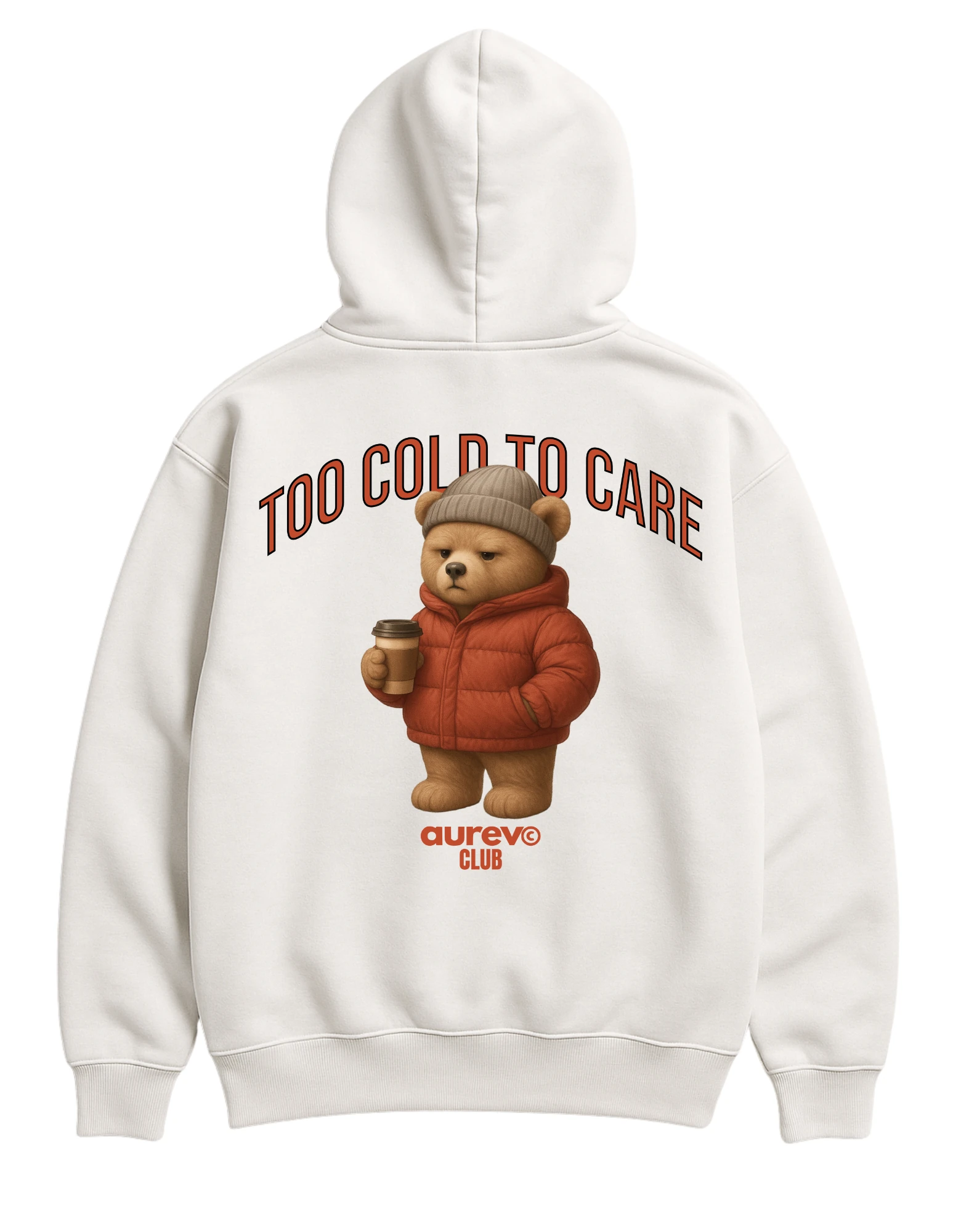 TOO COLD TO CARE HOODIE