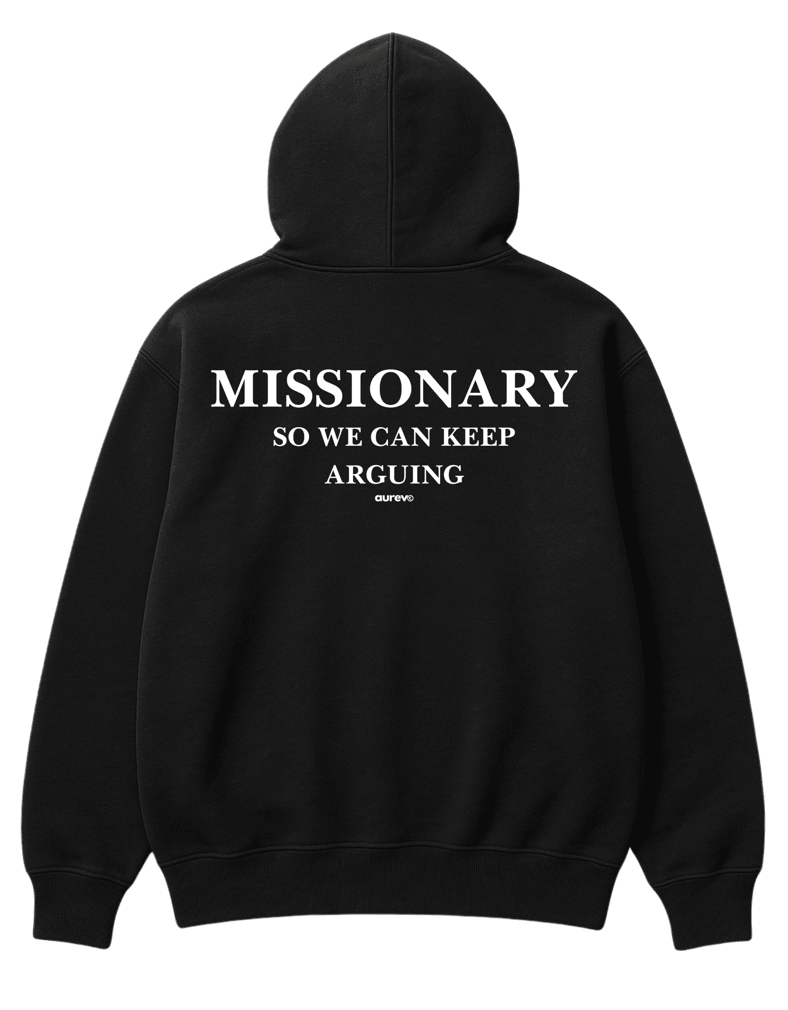 MISSIONARY SO WE CAN KEEP ARGUING HOODIE