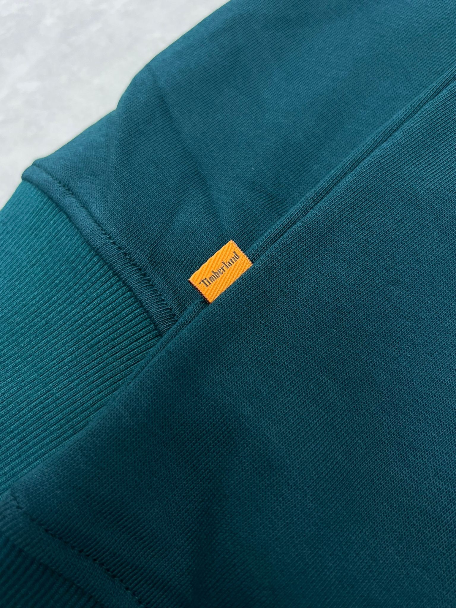 Est.1973  Basic Logo Petrol Yeşili Şardonlu  Sweatshirt
