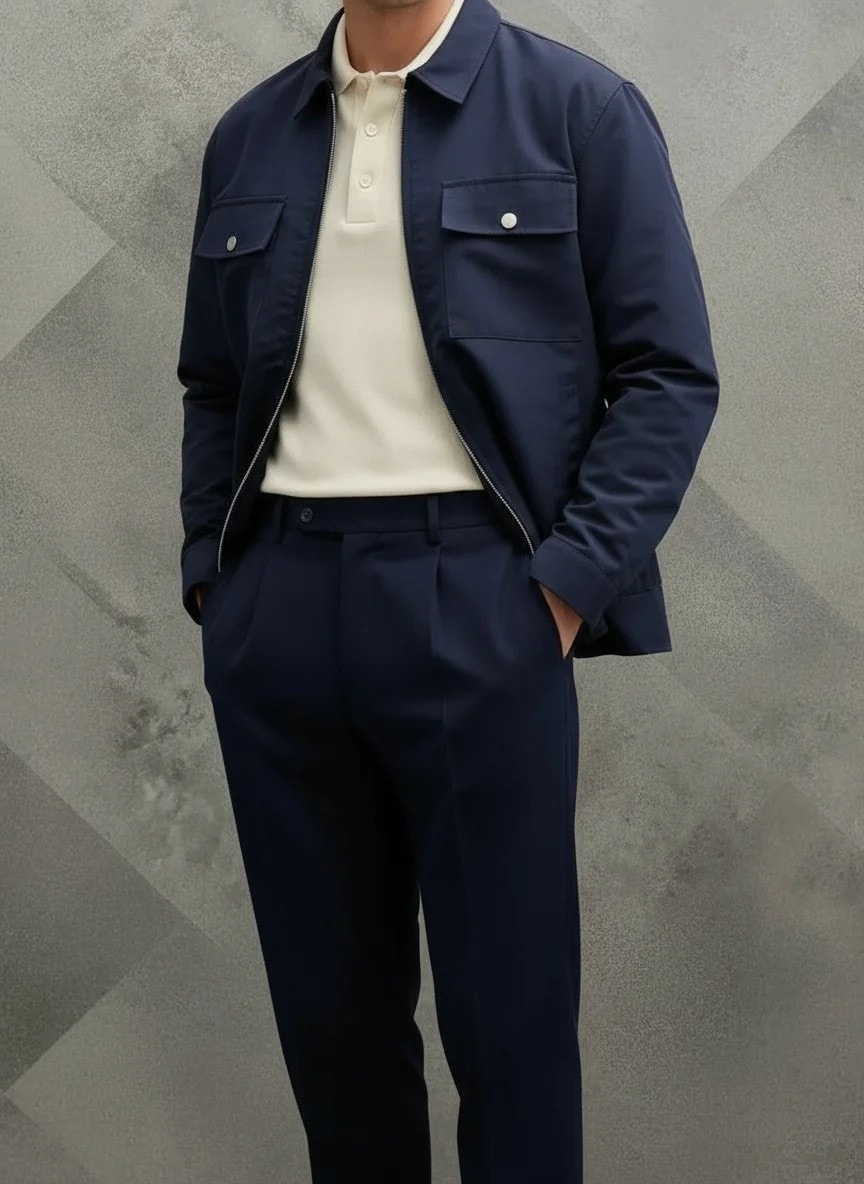 Yeni Sezon Kadife İtalyan Özel Seri Cepli Astarlı Casual Ceket