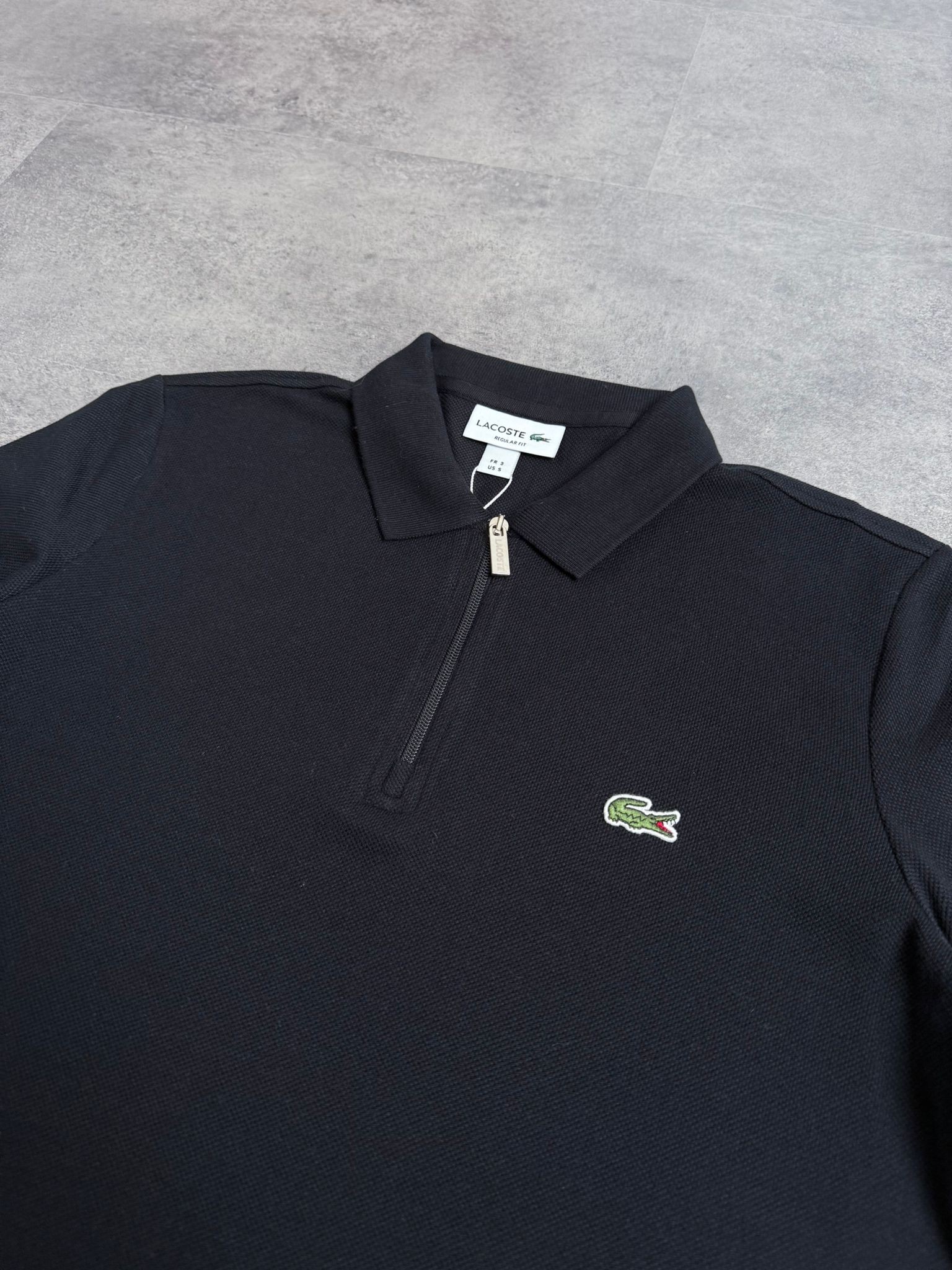 Yeni Sezon Yarım Fermuarlı Basic Mini Logo Polo Yaka 