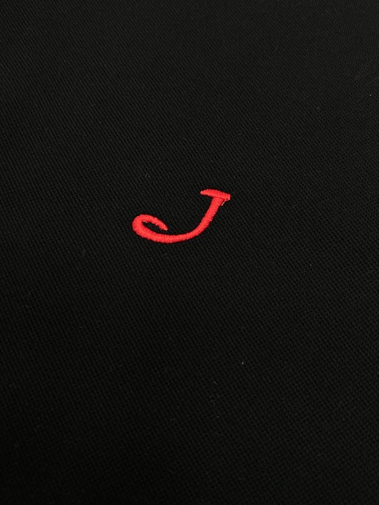 Basic Yaka Detaylı Red/Black Polo Yaka T-shirt