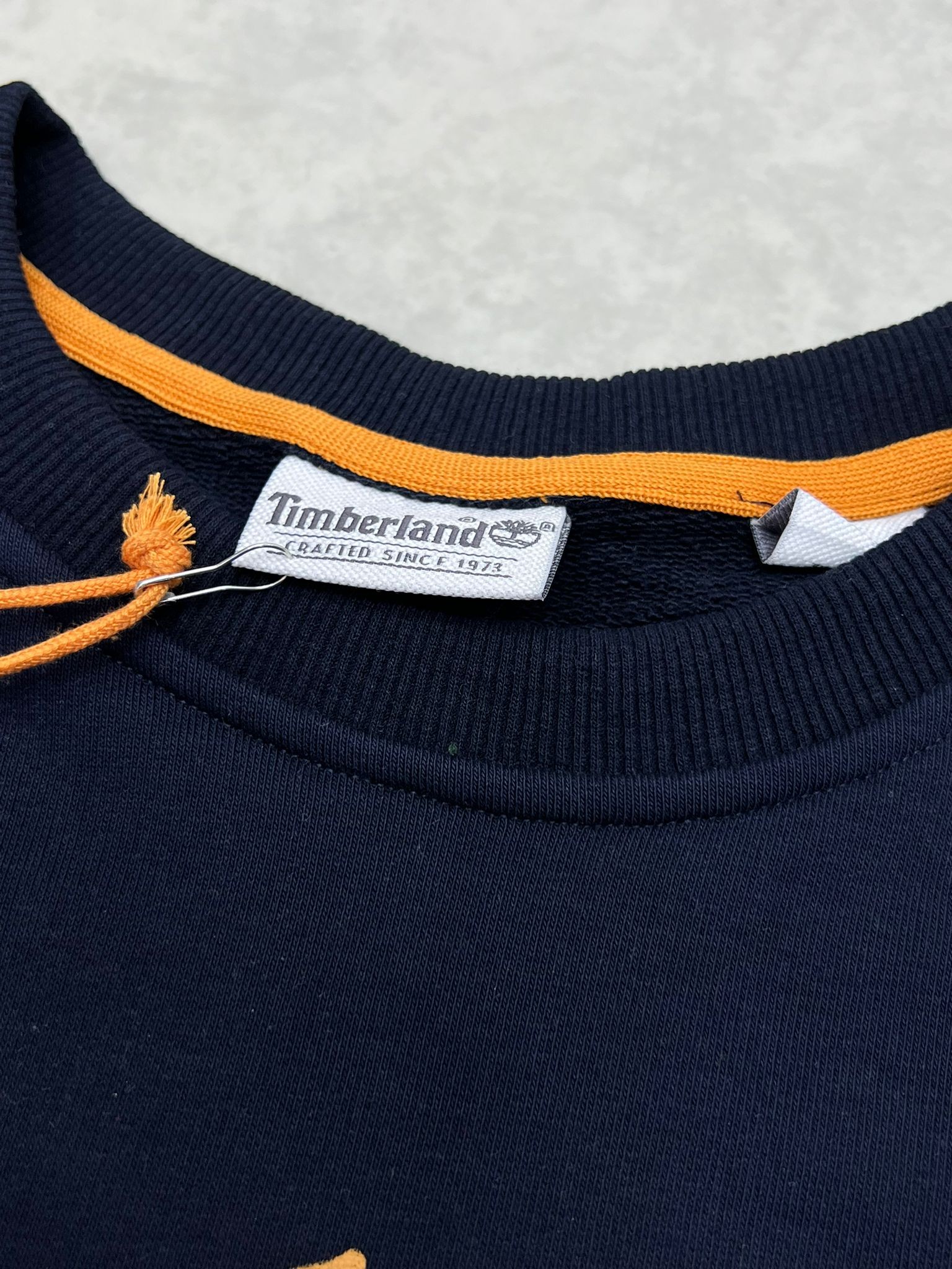 Est.1973 Mid Icon Logo Navy Blue Sweatshirt
