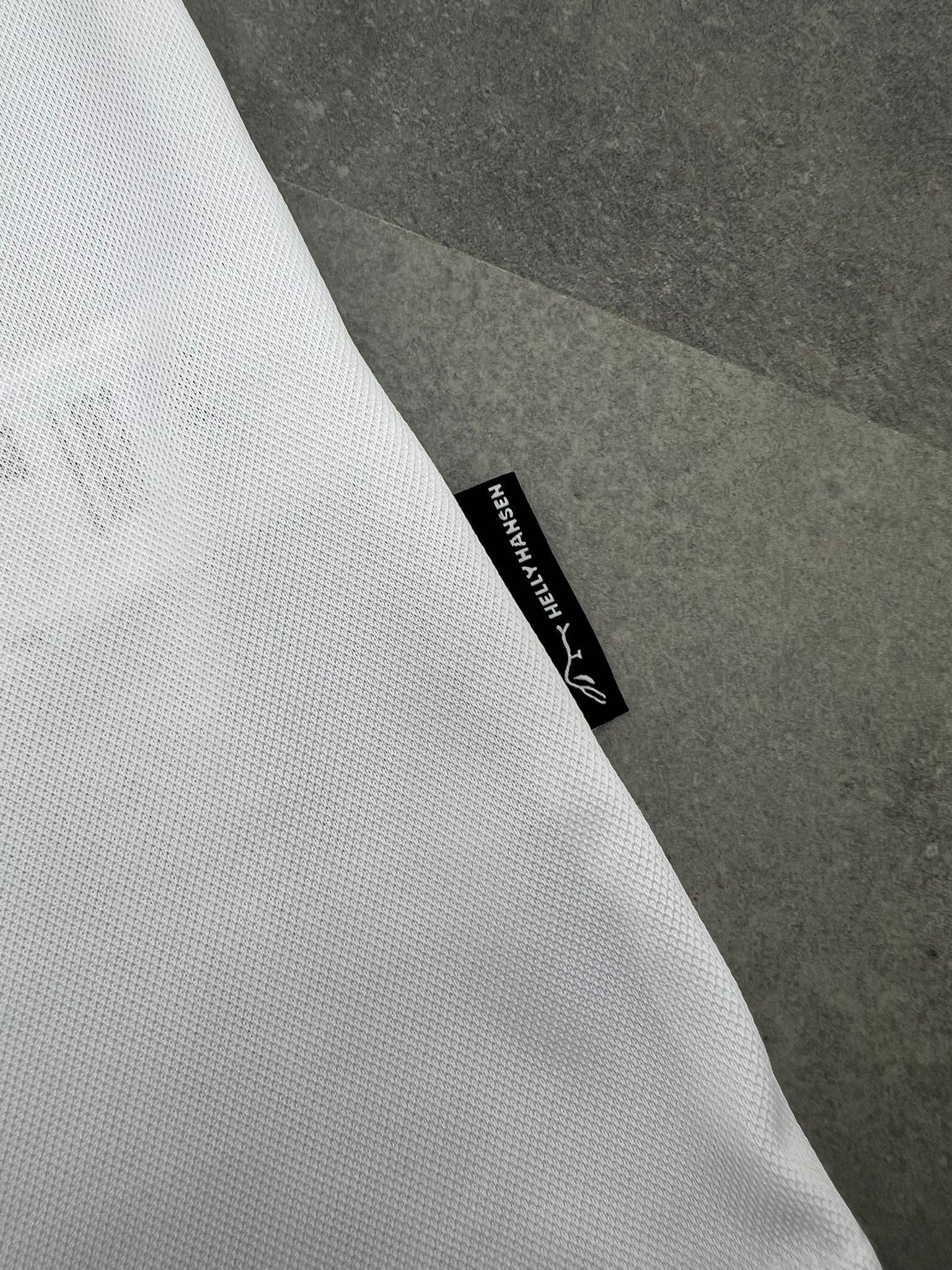 Yeni Sezon Basic Mini Logo Clima Cool (Nefes Alan) Polo Yaka White T-shirt