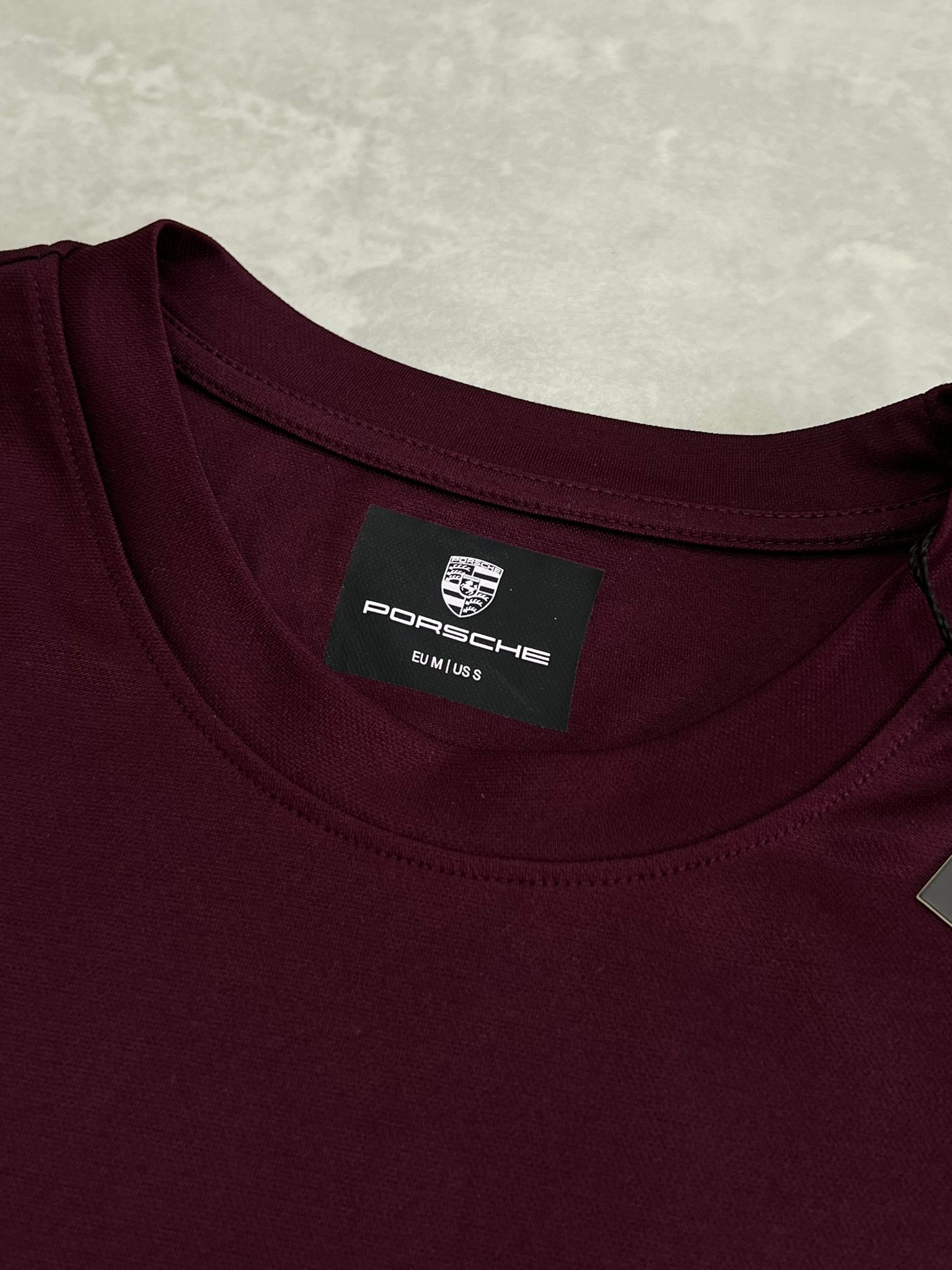 Experıence Icon Logo Clima Cool (Nefes Alan) Bordo T-shirt