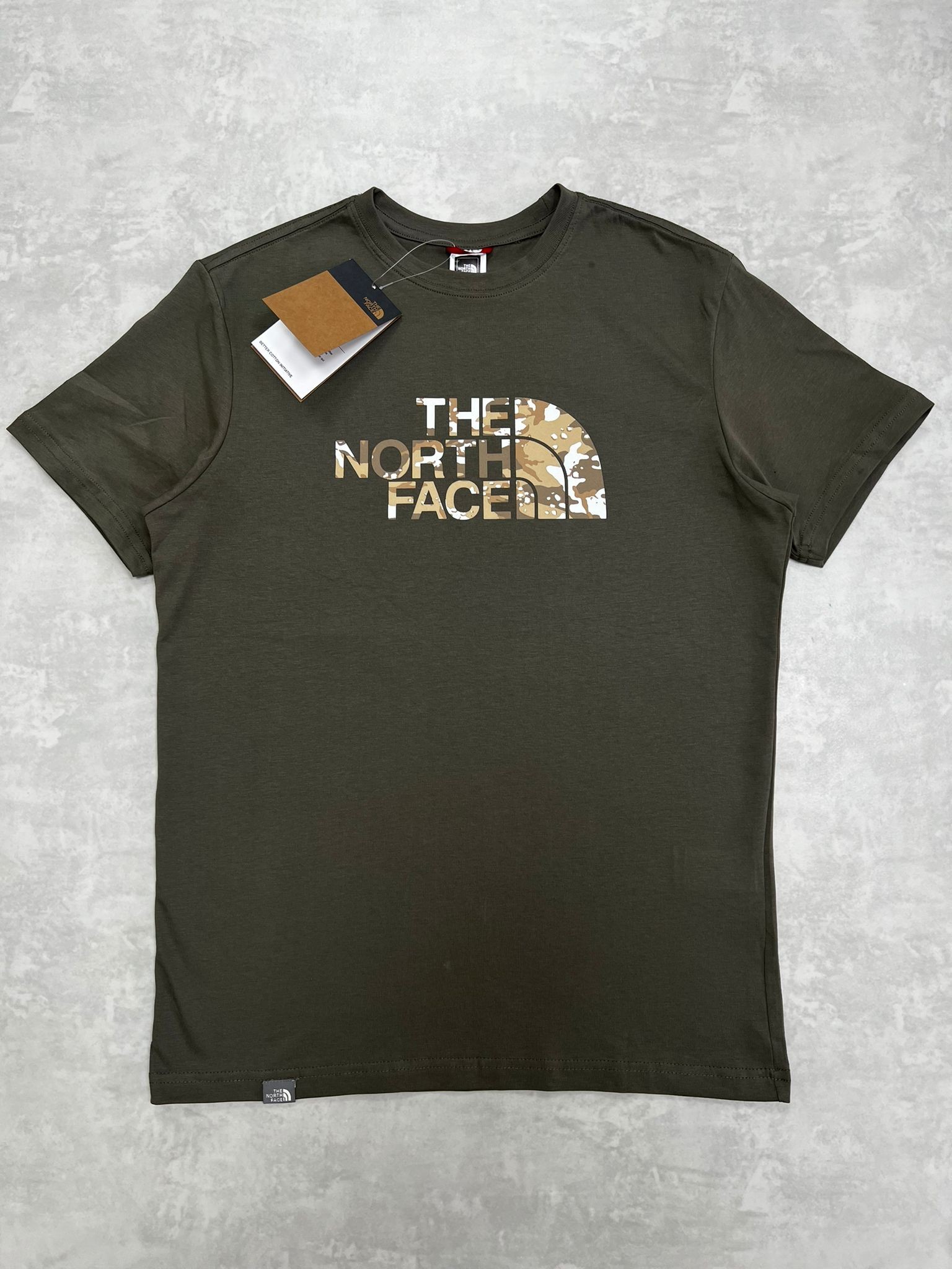  Mid Camouflage Logo Tee Haki T-shirt