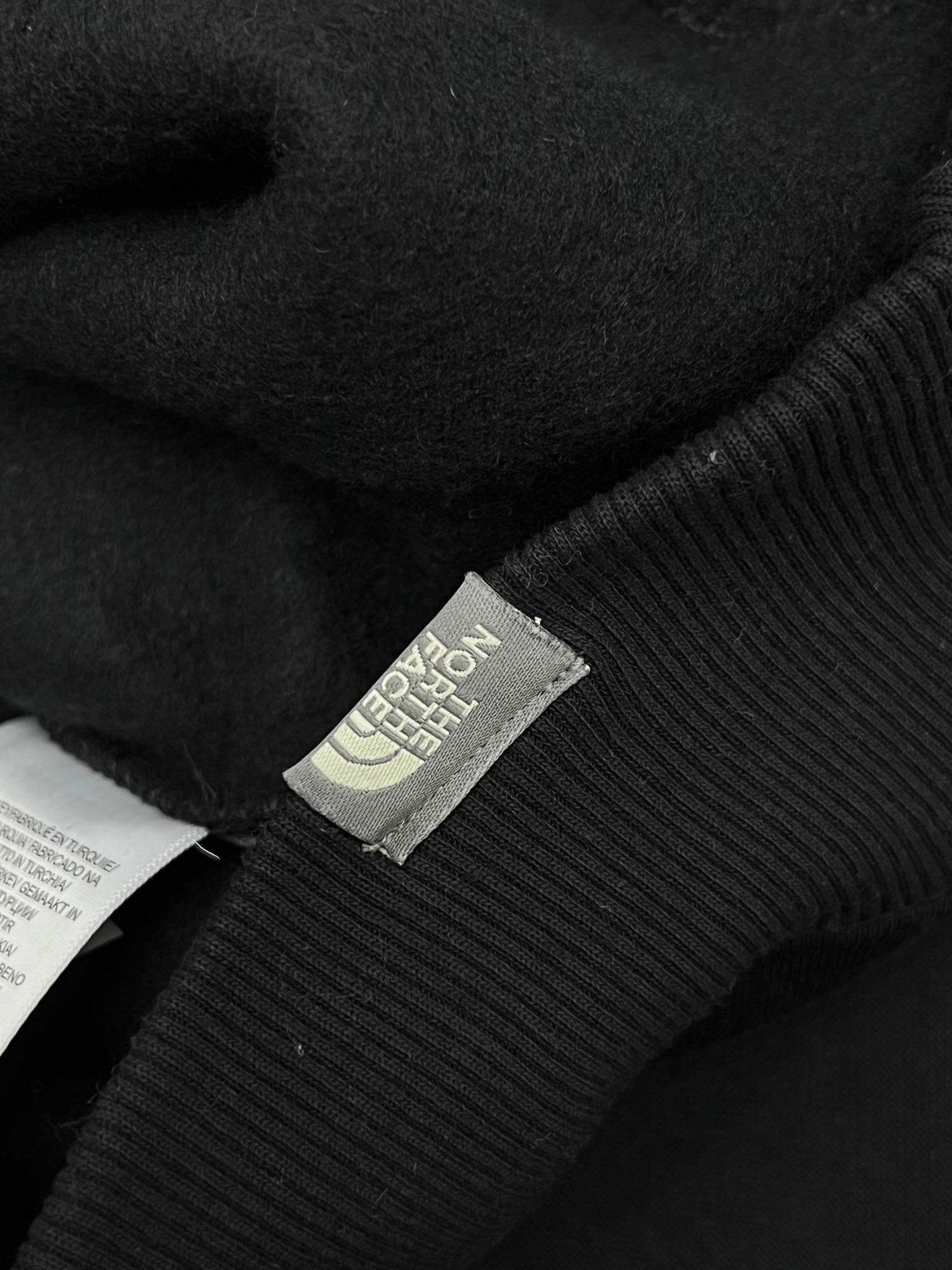 Mid Icon Full Nakış Black Sweatshirt