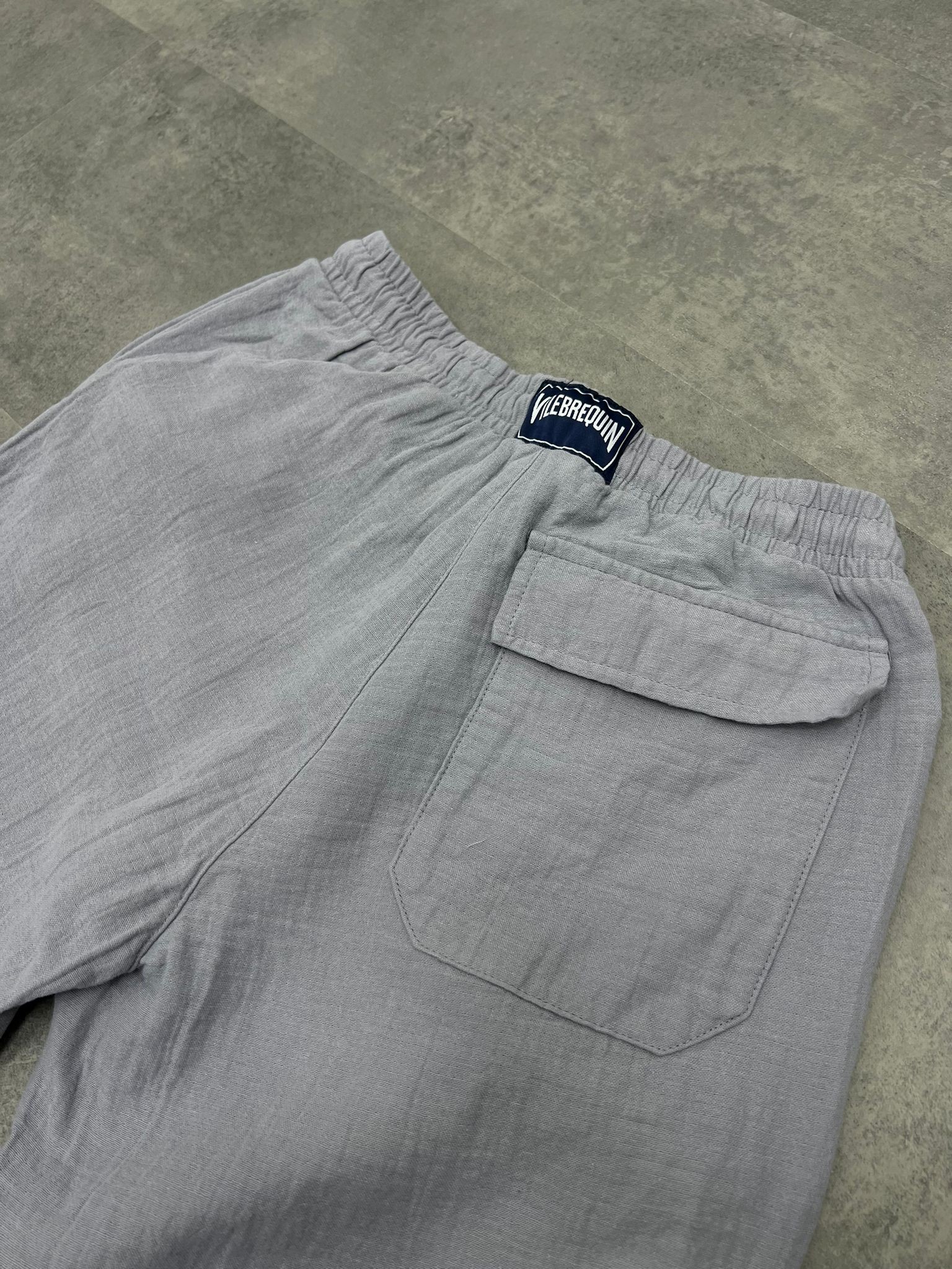 Yazlık Yeni Sezon Gri Müslin Pantalon