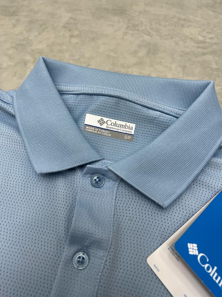 Classic Clima Cool (Nefes Alan)  Blue  Polo Yaka T-shirt