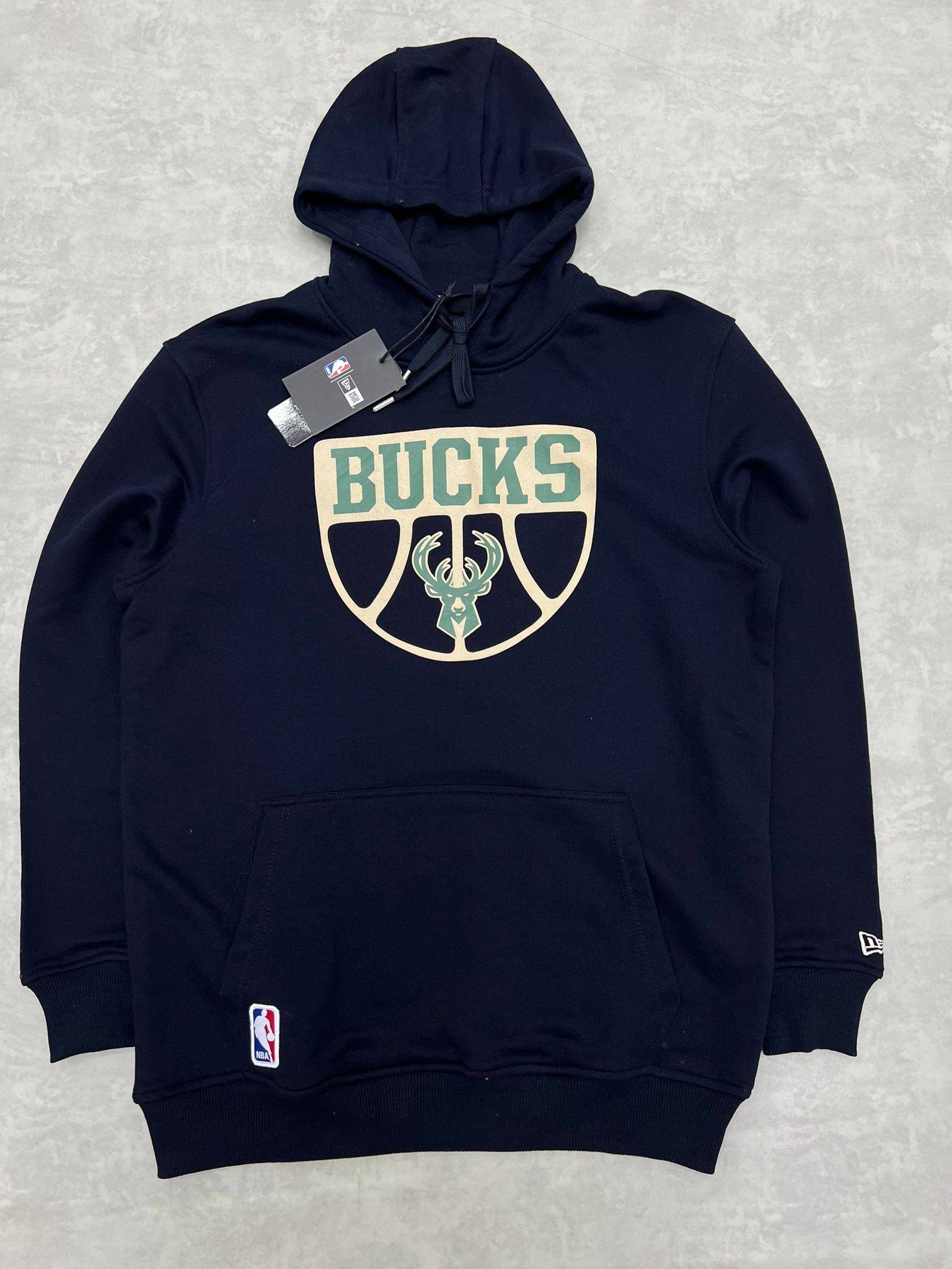 Nba Series Bucks Navy Blue  Hoodie