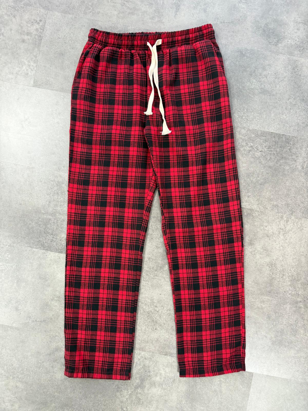 Yeni Sezon Flanel Ekoseli Pijama