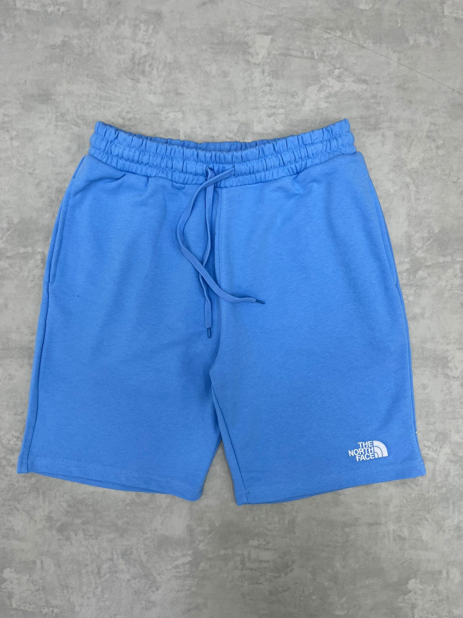 3 İplik Şardonsuz Classic Logo Blue Şort
