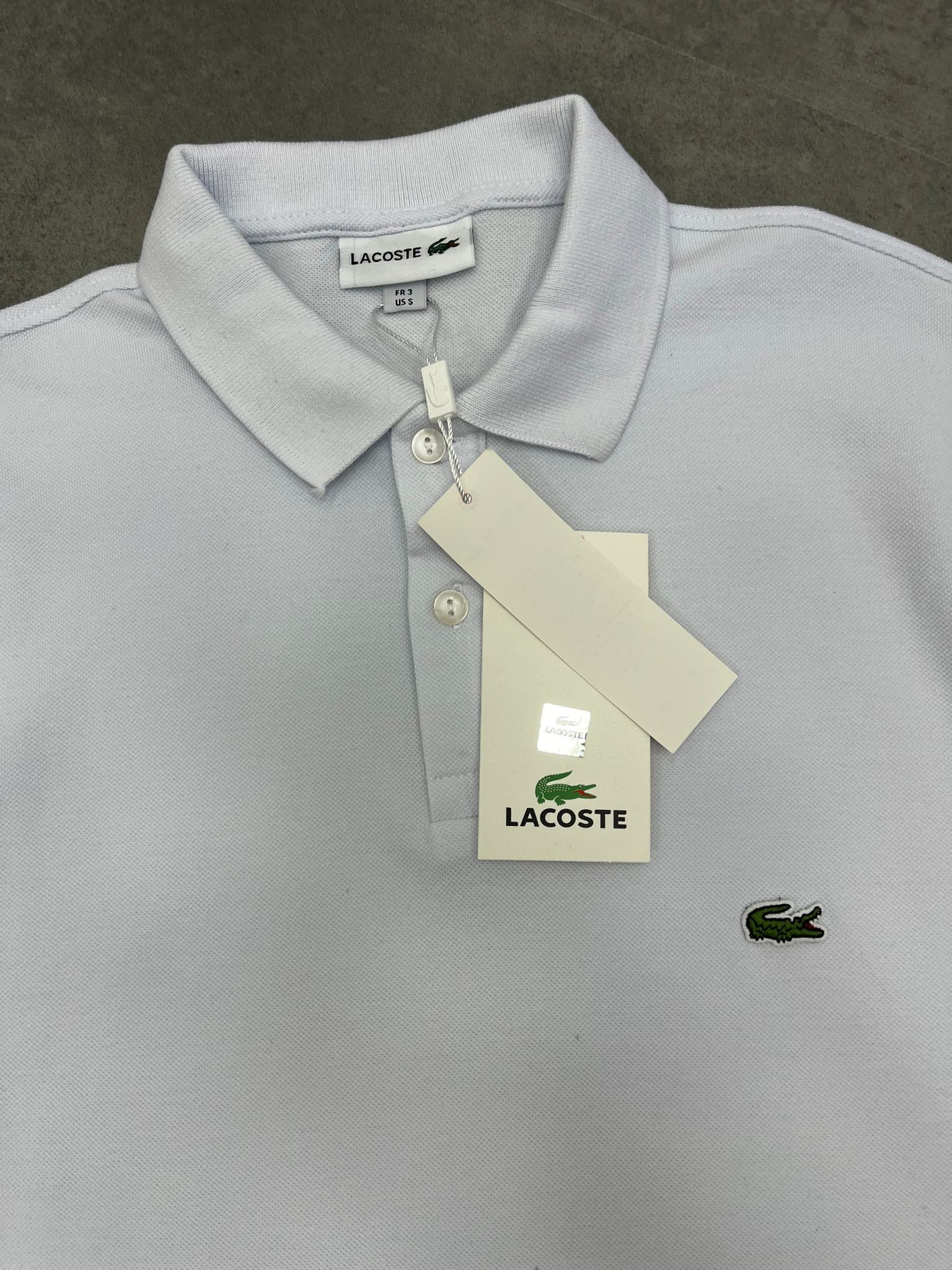 Yeni Sezon Basic Mini Logo White Classic Polo Yaka