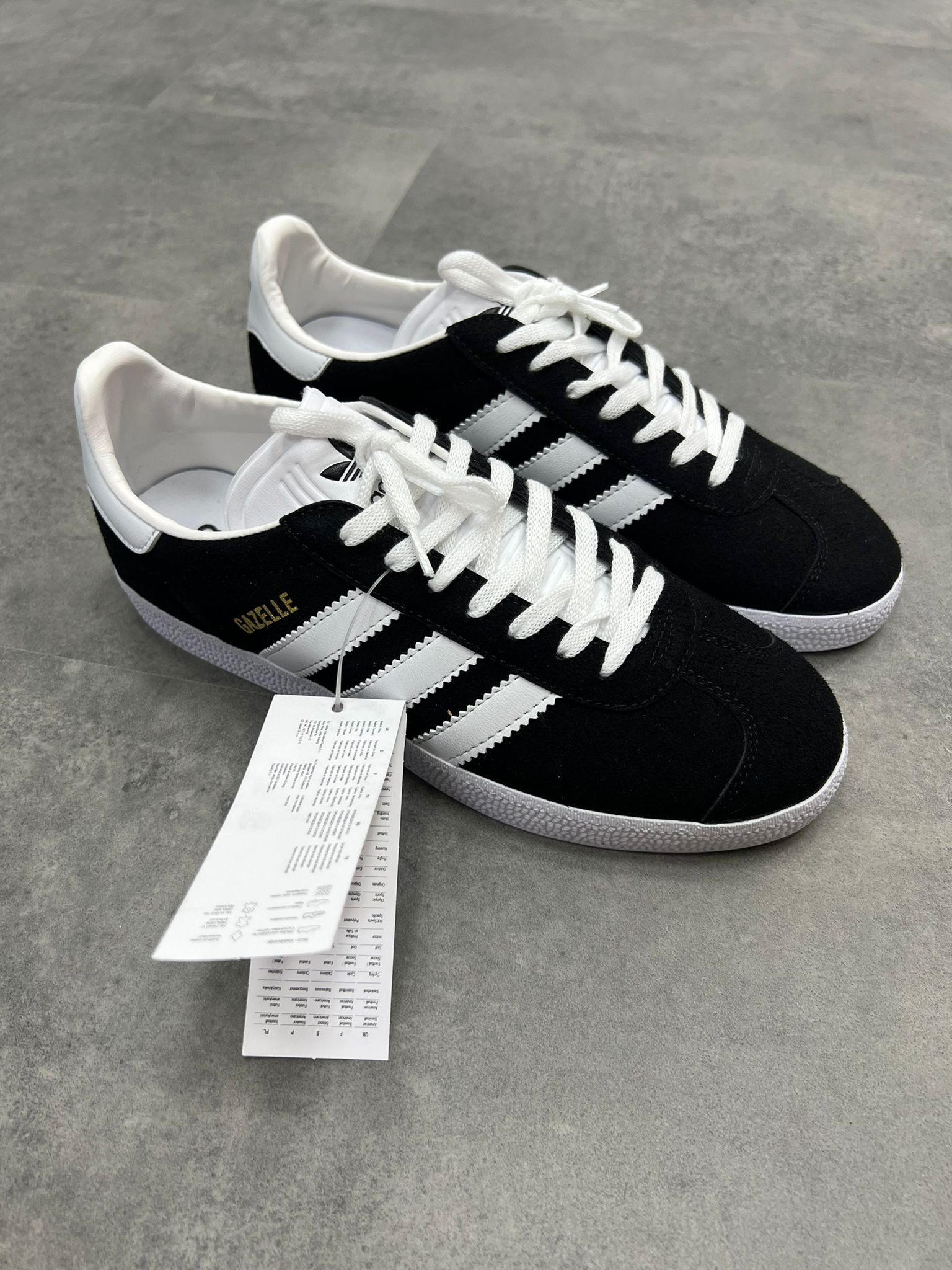 Yeni Sezon Gazelle Black Erkek Sneaker 