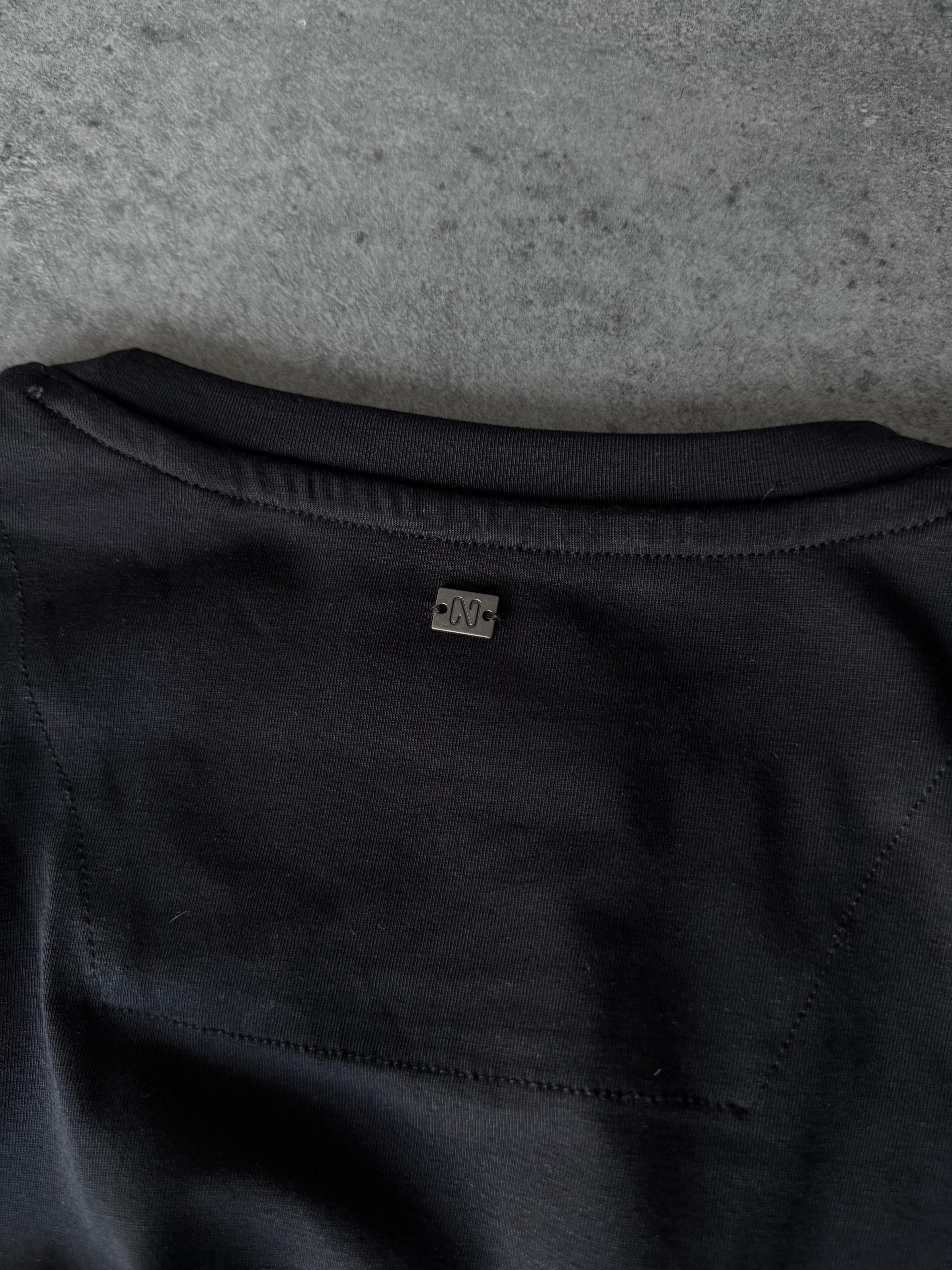 Yeni Sezon Basic Mini Logo Uzun Kollu İnce Sweatshirt
