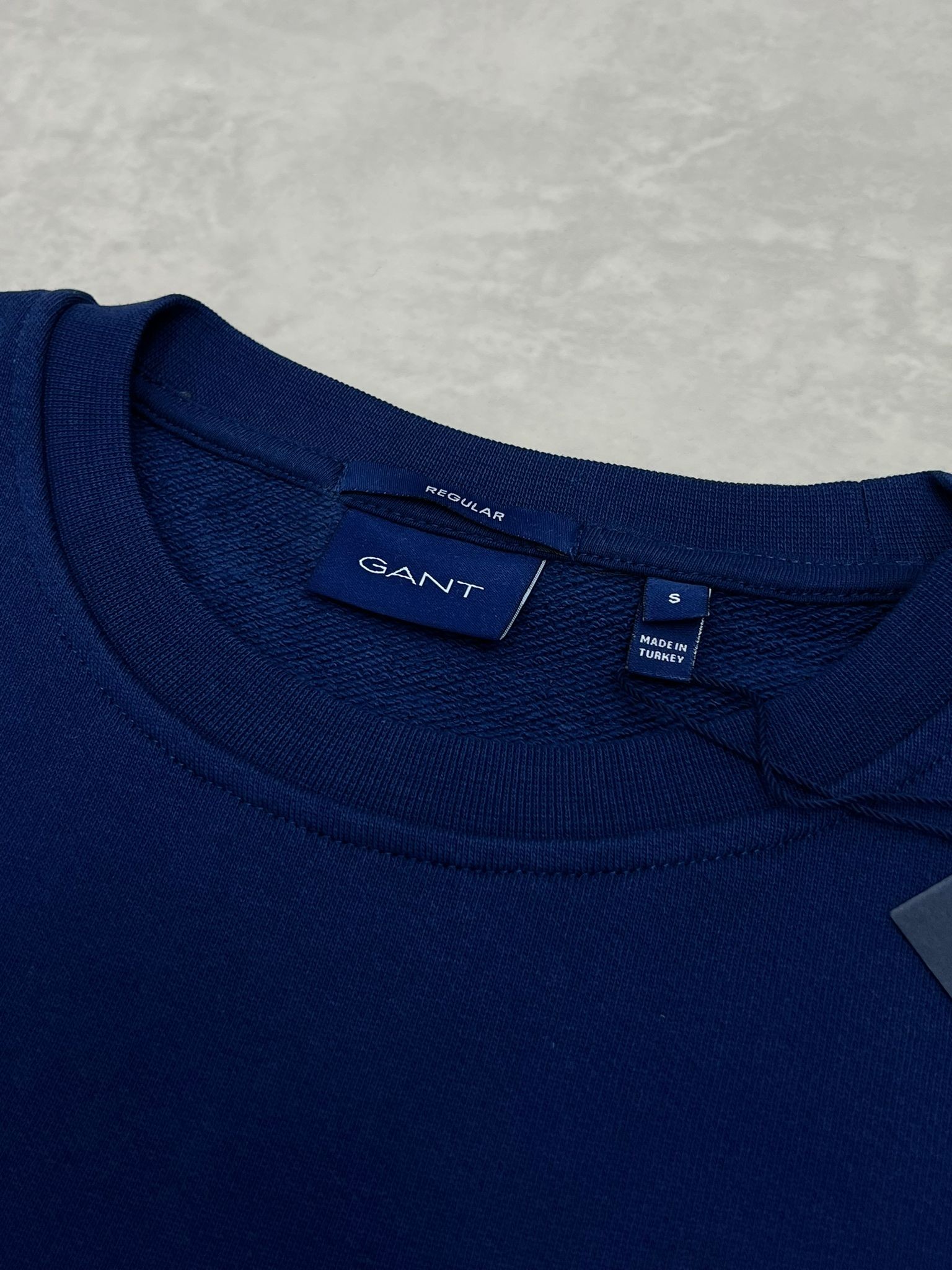 Yeni Sezon American Sportswear Basic İcon Logo Navy Blue Sweatshirt